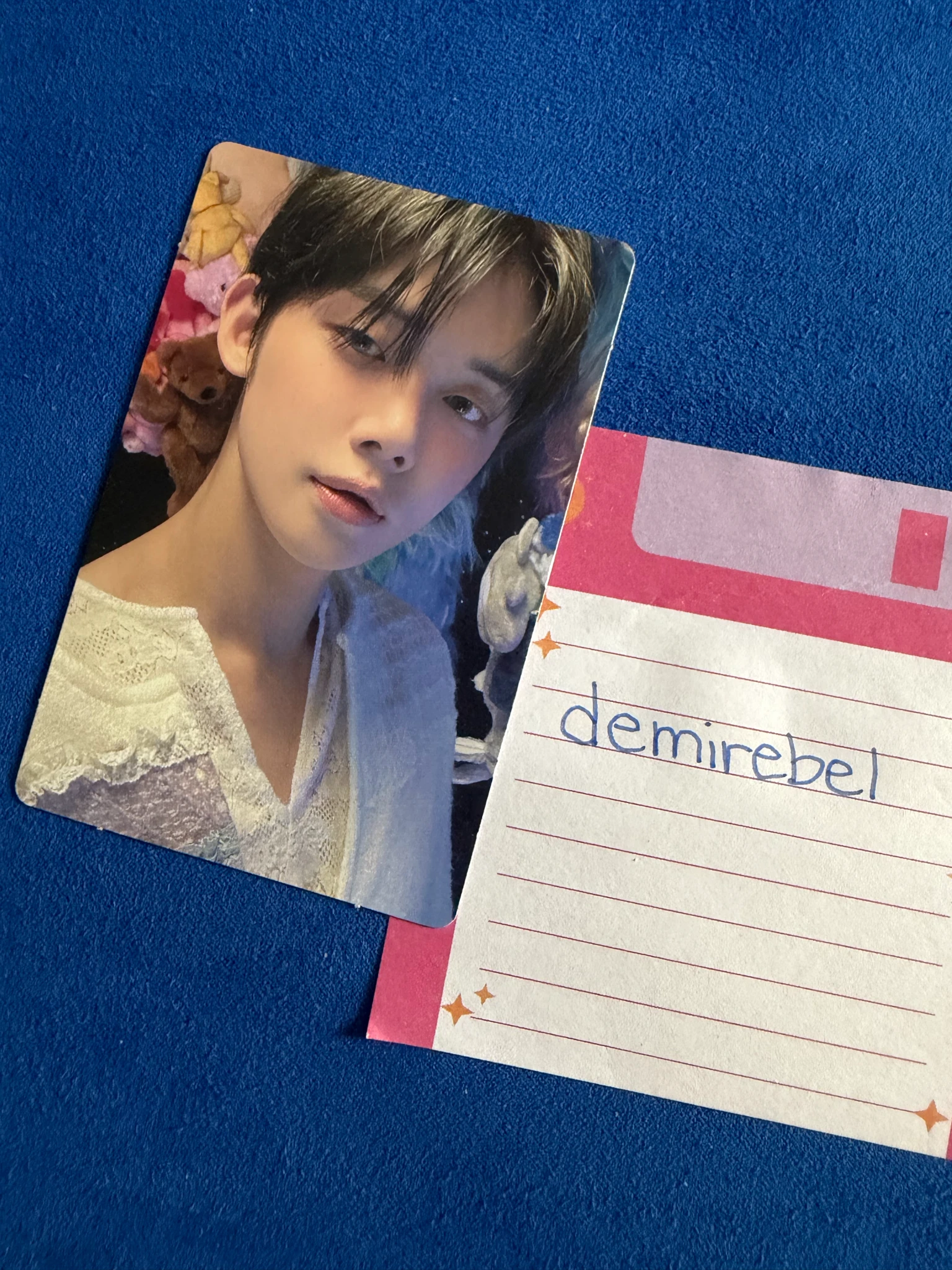 TOMORROW X TOGETHER Yeonjun TOMORROW X TOGETHER - Yeonjun - The Name Chapter: Temptation Album nightmare version album photocard listing photo 1