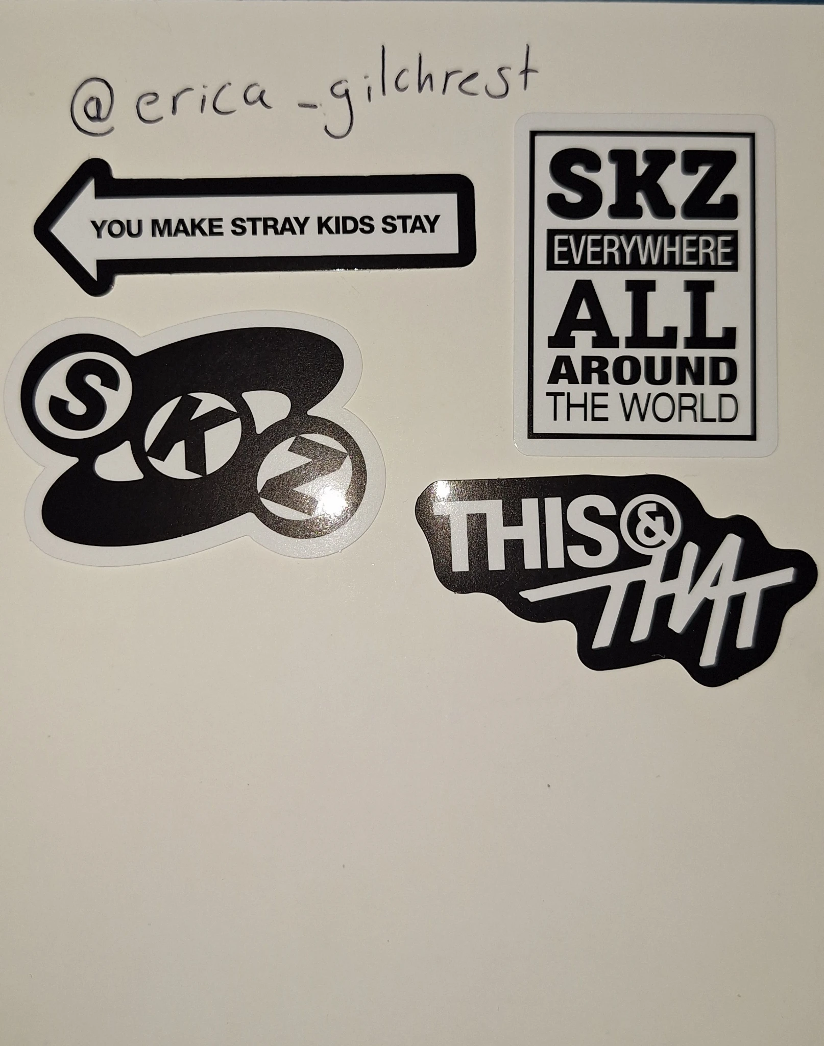 Stray Kids Stray Kids - This & That Album sticker item set album inclusion this version first press only listing photo 1