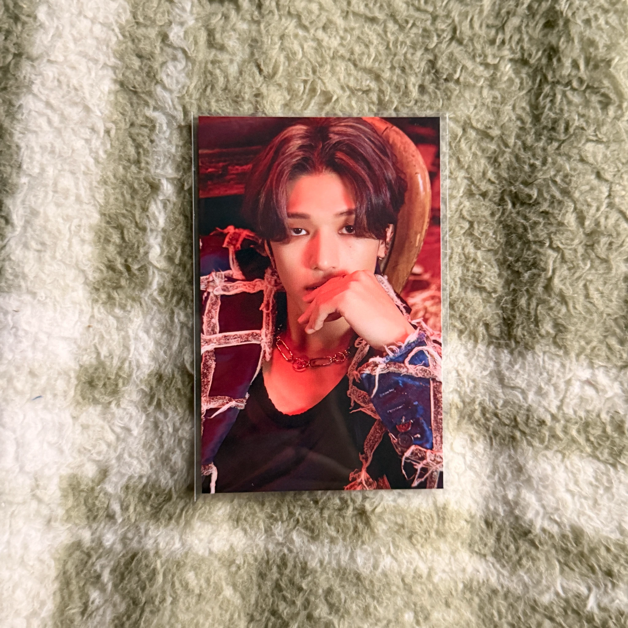 ATEEZ Wooyoung ATEEZ - Wooyoung - ZERO : FEVER Part.2 Album album inclusion A version postcard item set lyric postcard listing photo 1