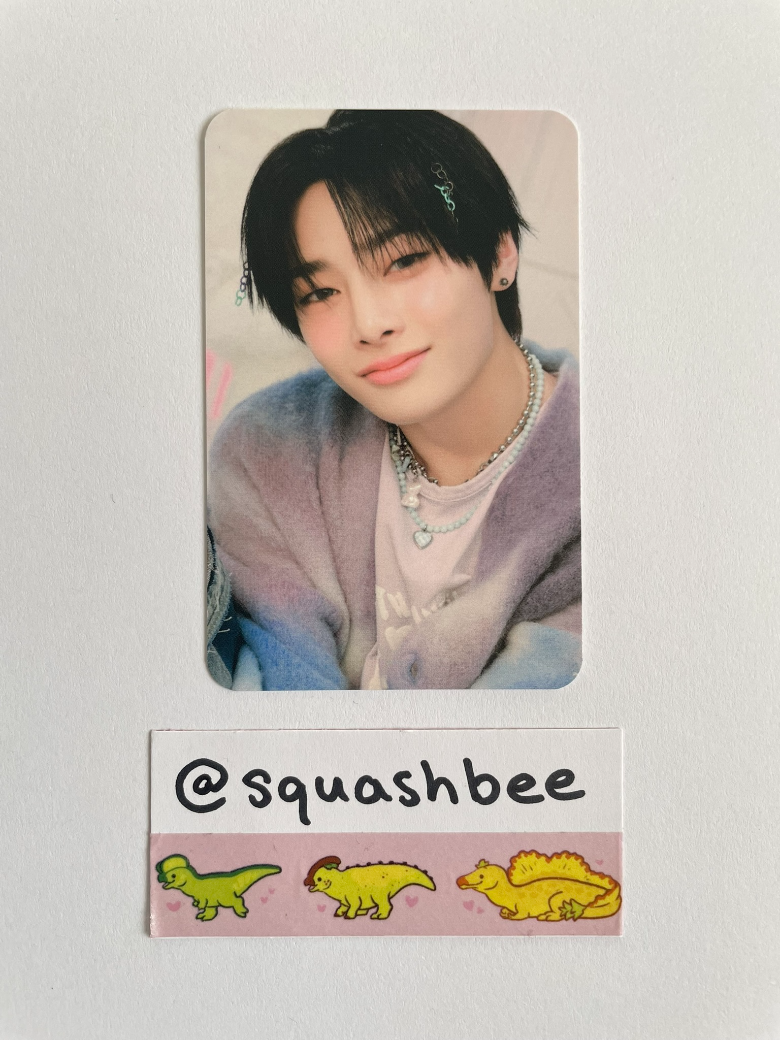 Stray Kids I.N Stray Kids - I.N - 5th Fanmeeting - SKZ 5'Clock Event merch photocard listing photo 1