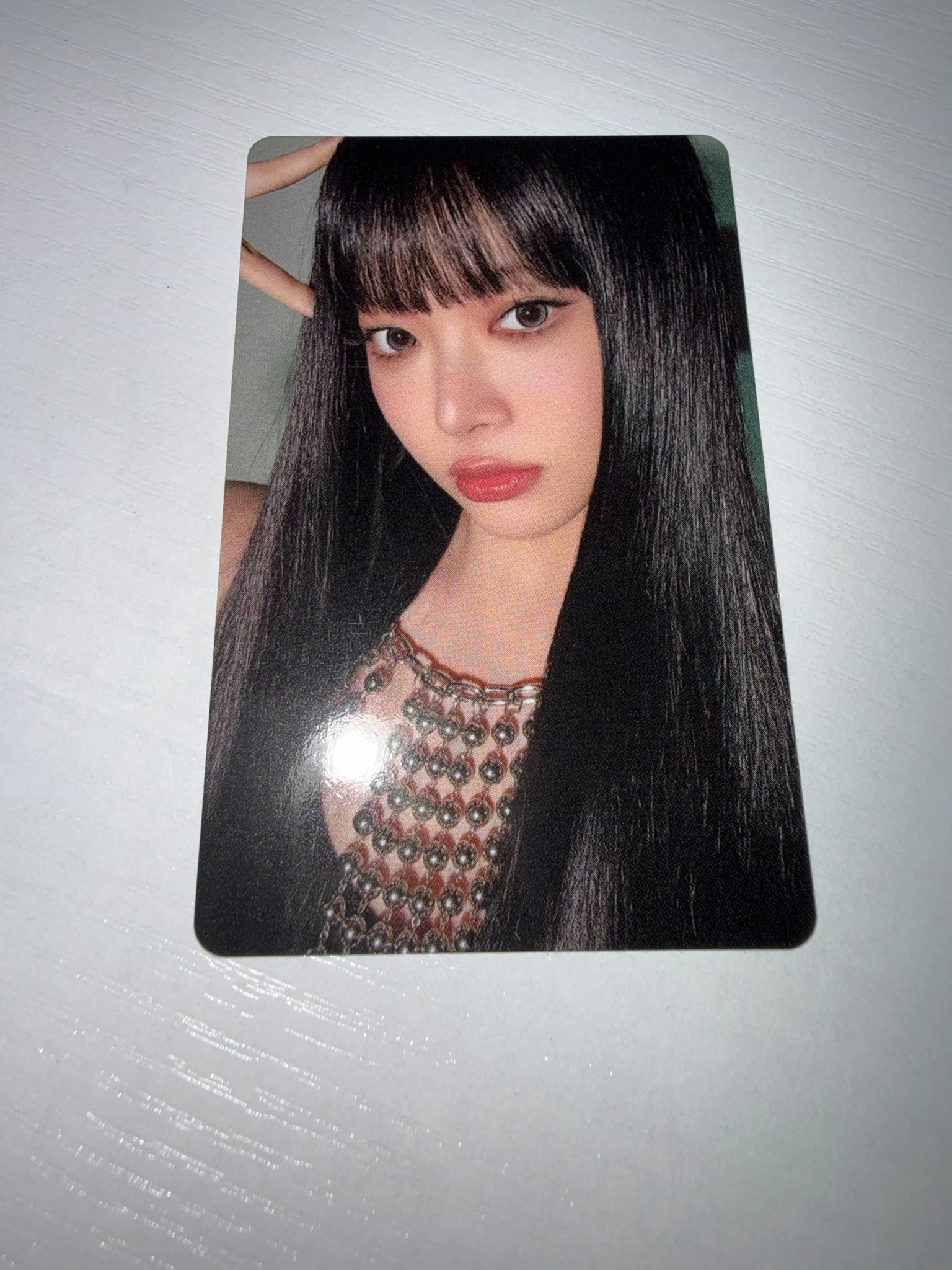 LE SSERAFIM Hong Eunchae LE SSERAFIM - Hong Eunchae - PUREFLOW pt.1 Album fanplee pob (pre-order benefit) compact version listing photo 1