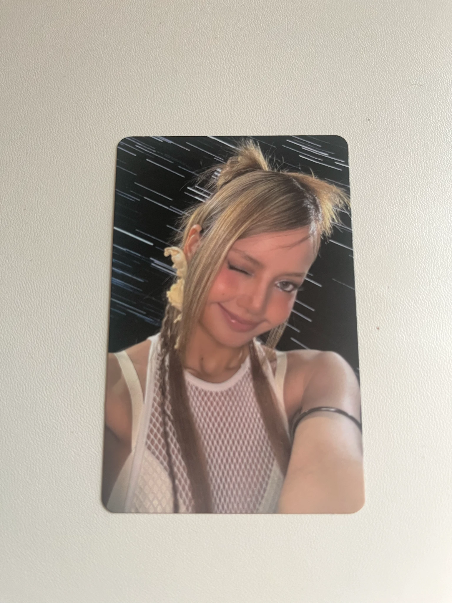 BLACKPINK Lisa BLACKPINK - Lisa - Deadline Album silver version album photocard listing photo 1