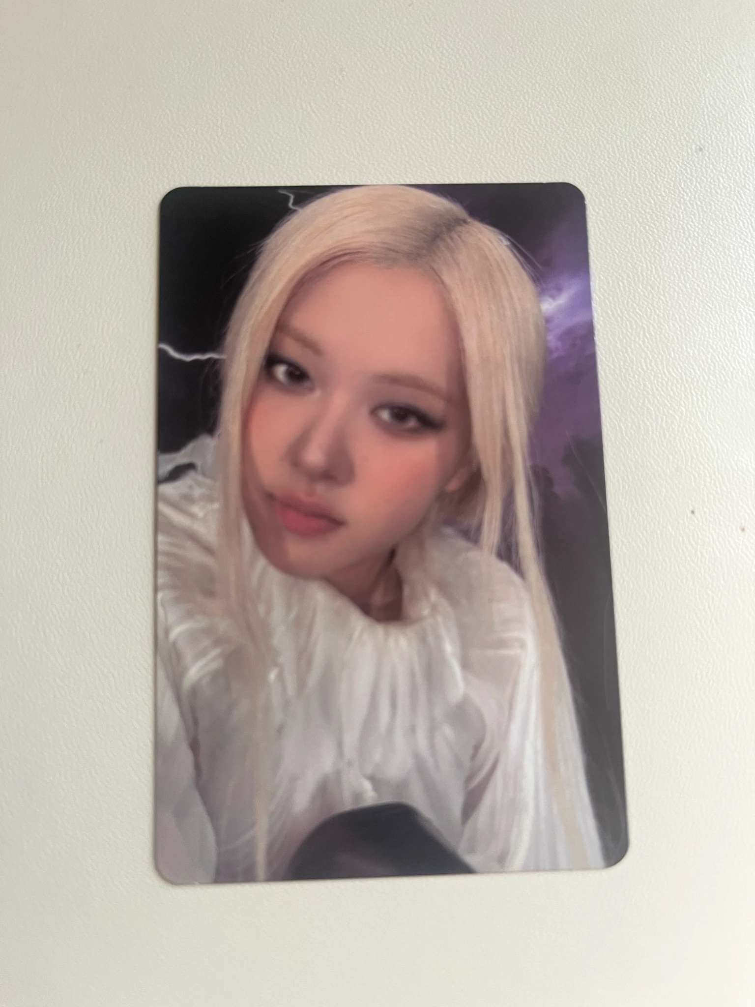 BLACKPINK Rosé BLACKPINK - Rosé - Deadline Album silver version album photocard listing photo 1