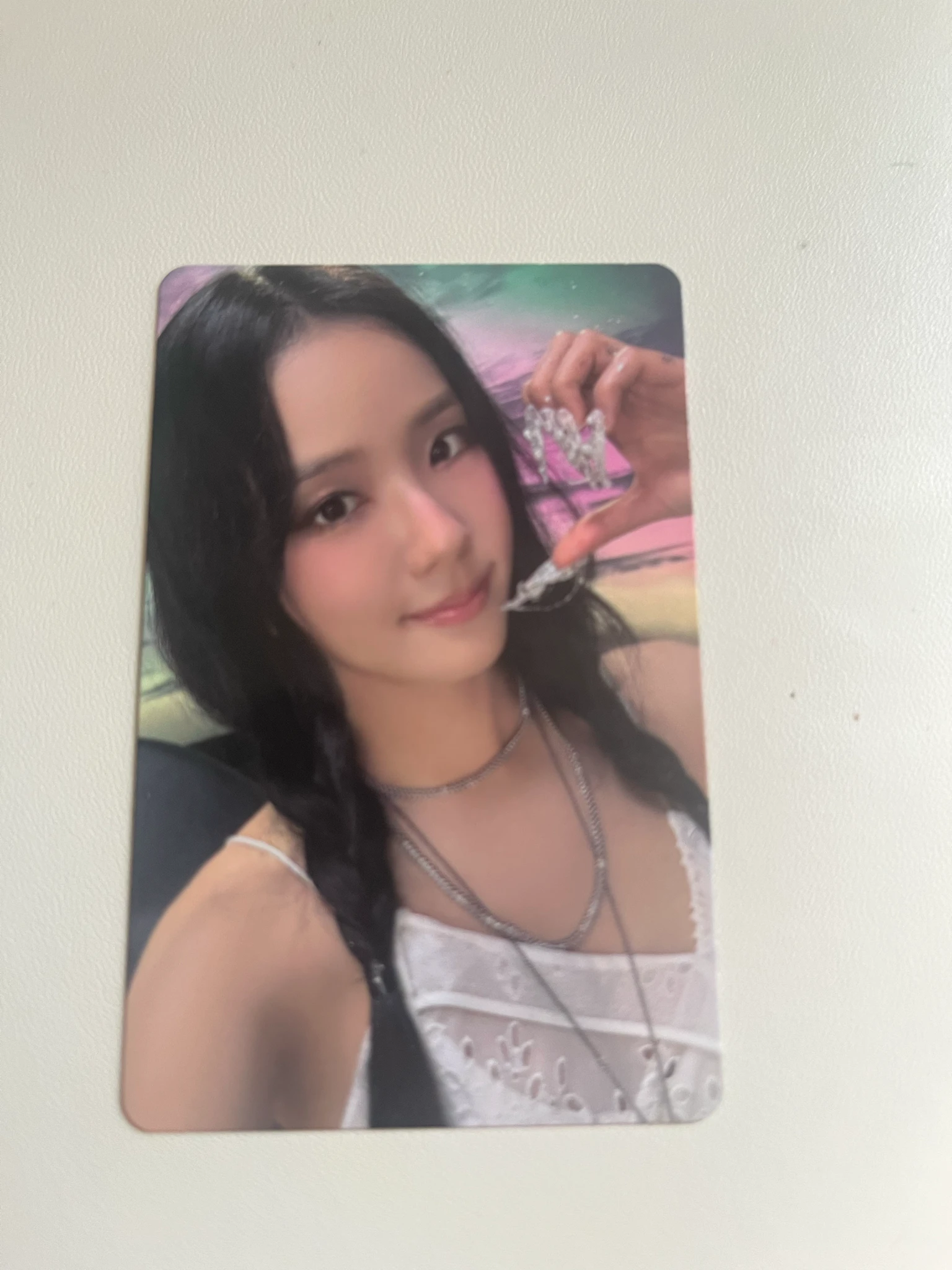BLACKPINK Jisoo BLACKPINK - Jisoo - Deadline Album silver version album photocard listing photo 1