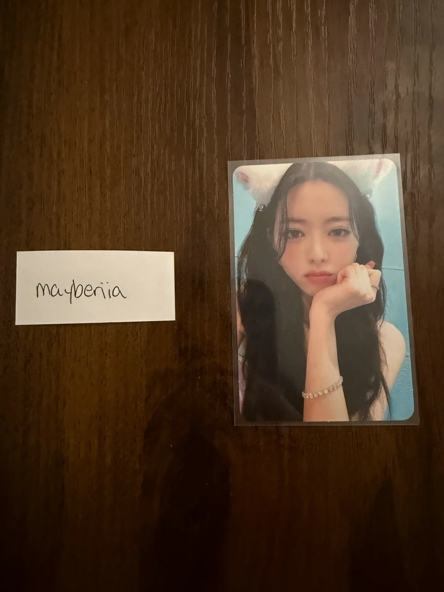 ITZY Yuna ITZY - Yuna - KILL MY DOUBT Album makestar fansign round 2 listing photo 1