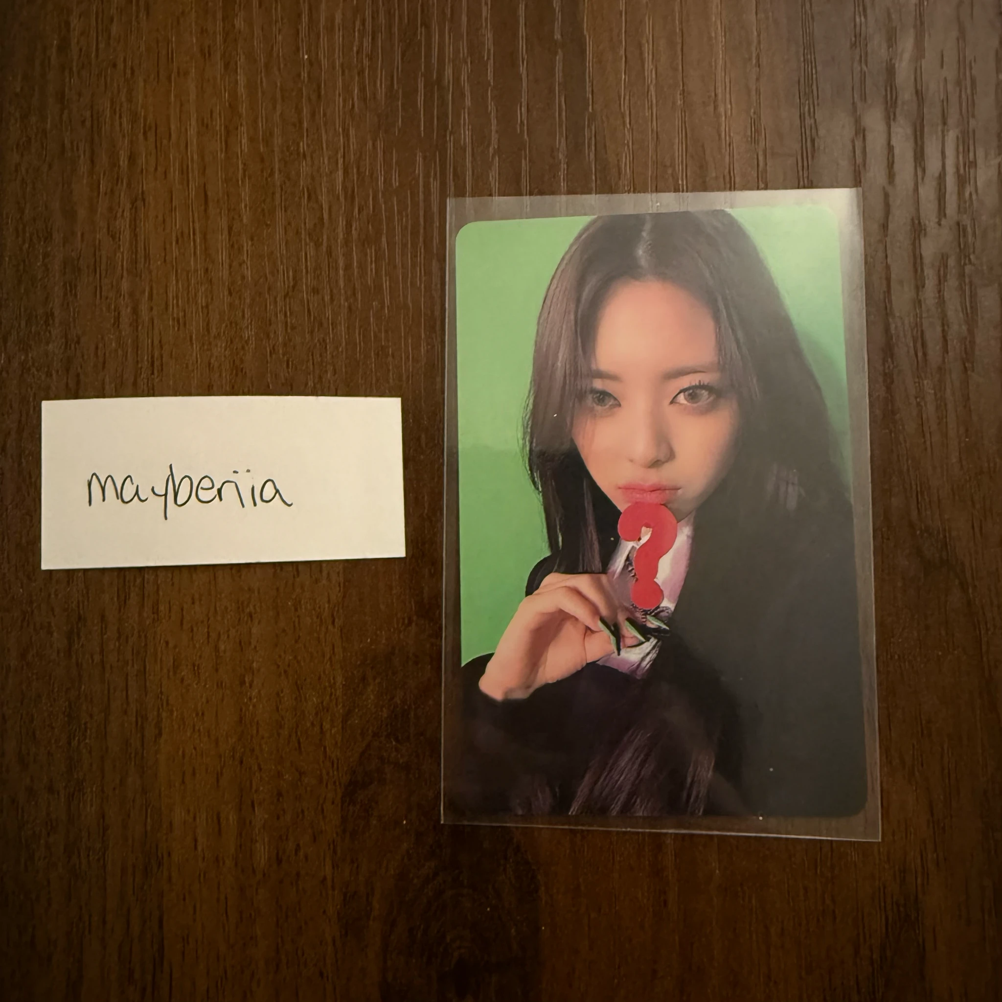 ITZY Yuna ITZY - Yuna - Cheshire Album withmuu pre-order benefit (pob) listing photo 1
