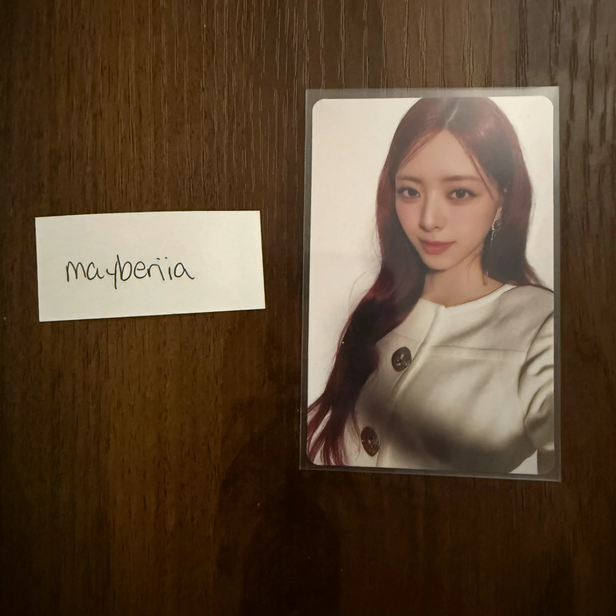 ITZY Yuna ITZY - Yuna - Algorhythm Album album photocard standard version listing photo 1
