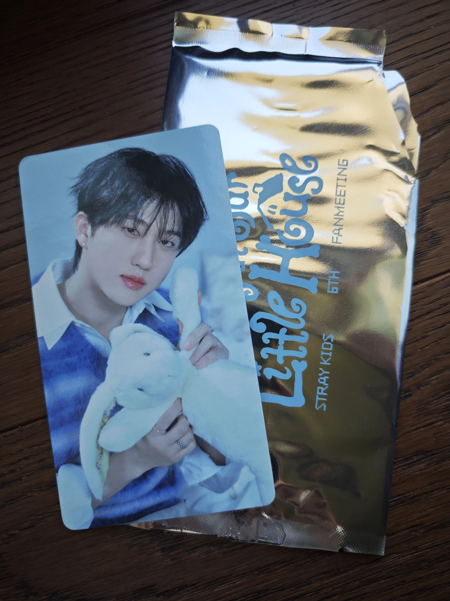 Stray Kids Changbin Stray Kids - Changbin - 6th Fanmeeting - STAY in Our Little House Event trading card non-standard size merch listing photo 1