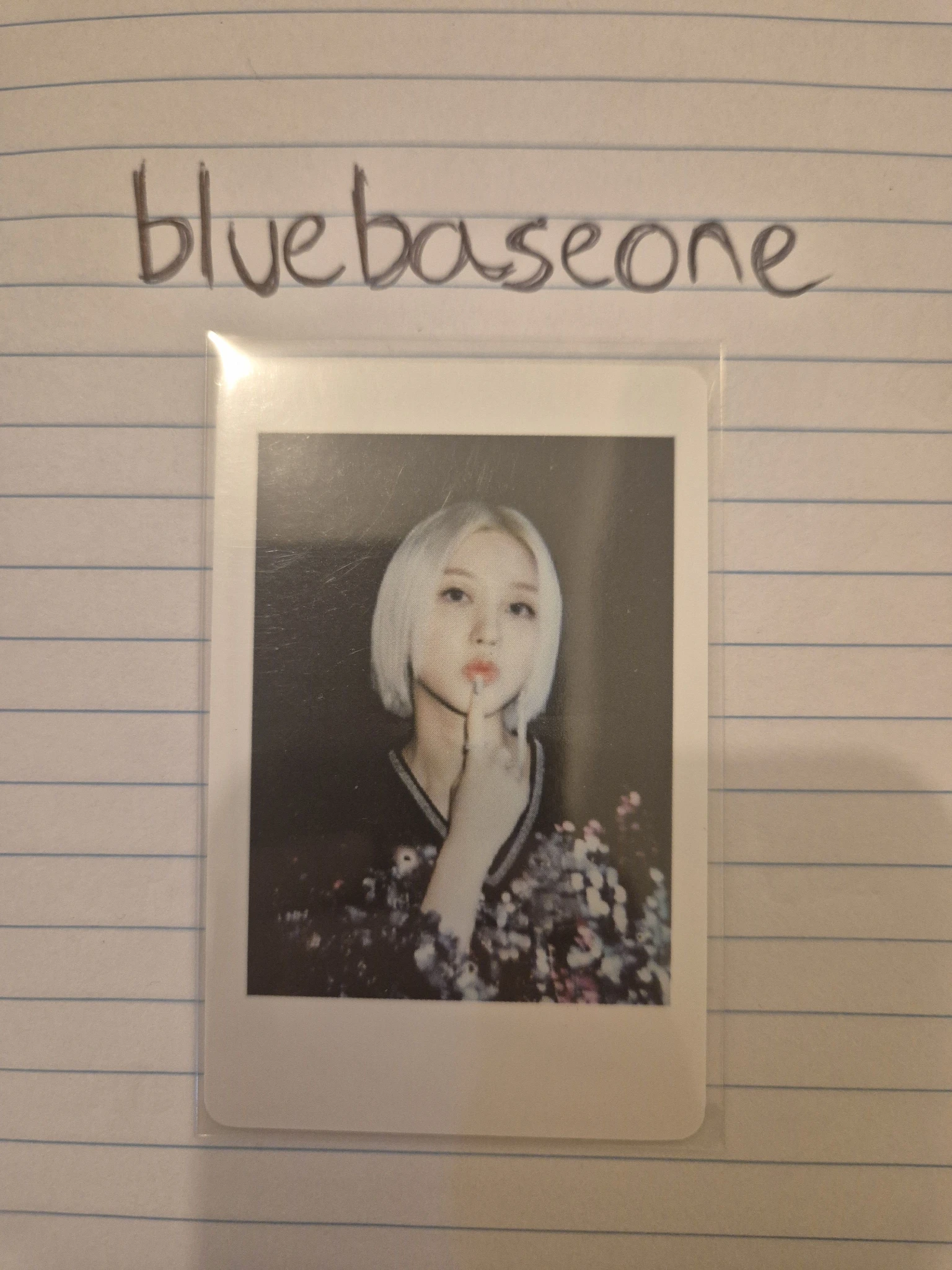 IVE Gaeul IVE - Gaeul - After LIKE Album withmuu lucky draw (LD) polaroid listing photo 1
