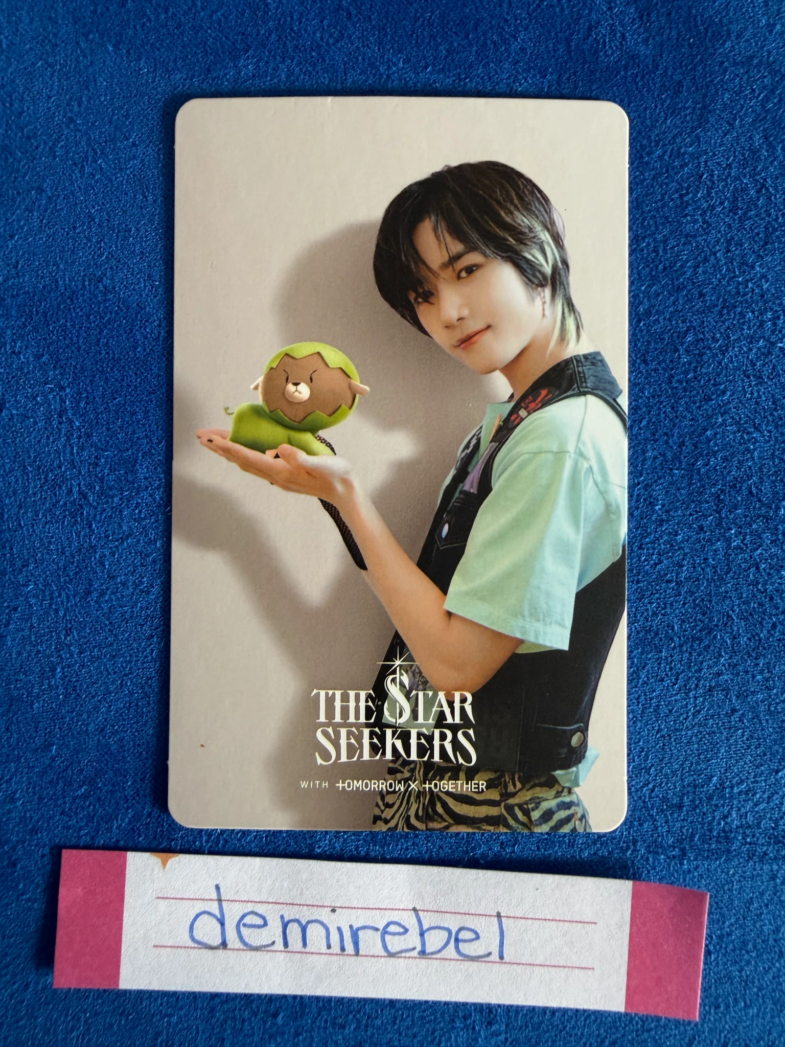 TOMORROW X TOGETHER Beomgyu TOMORROW X TOGETHER - Beomgyu - The Chaos Chapter: Fight or Escape Album os card listing photo 1