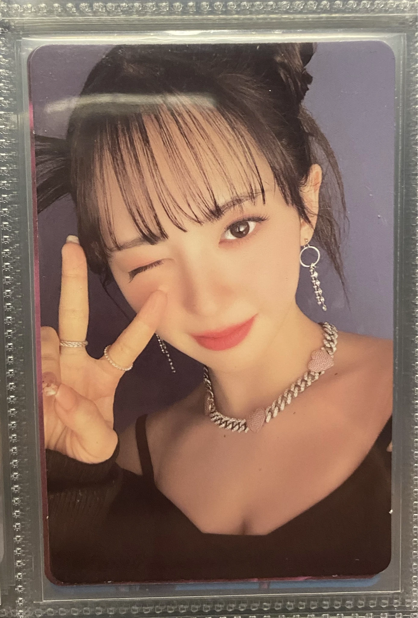 Kep1er Mashiro Kep1er - Mashiro - LOVESTRUCK! Album first blush version album photocard listing photo 1