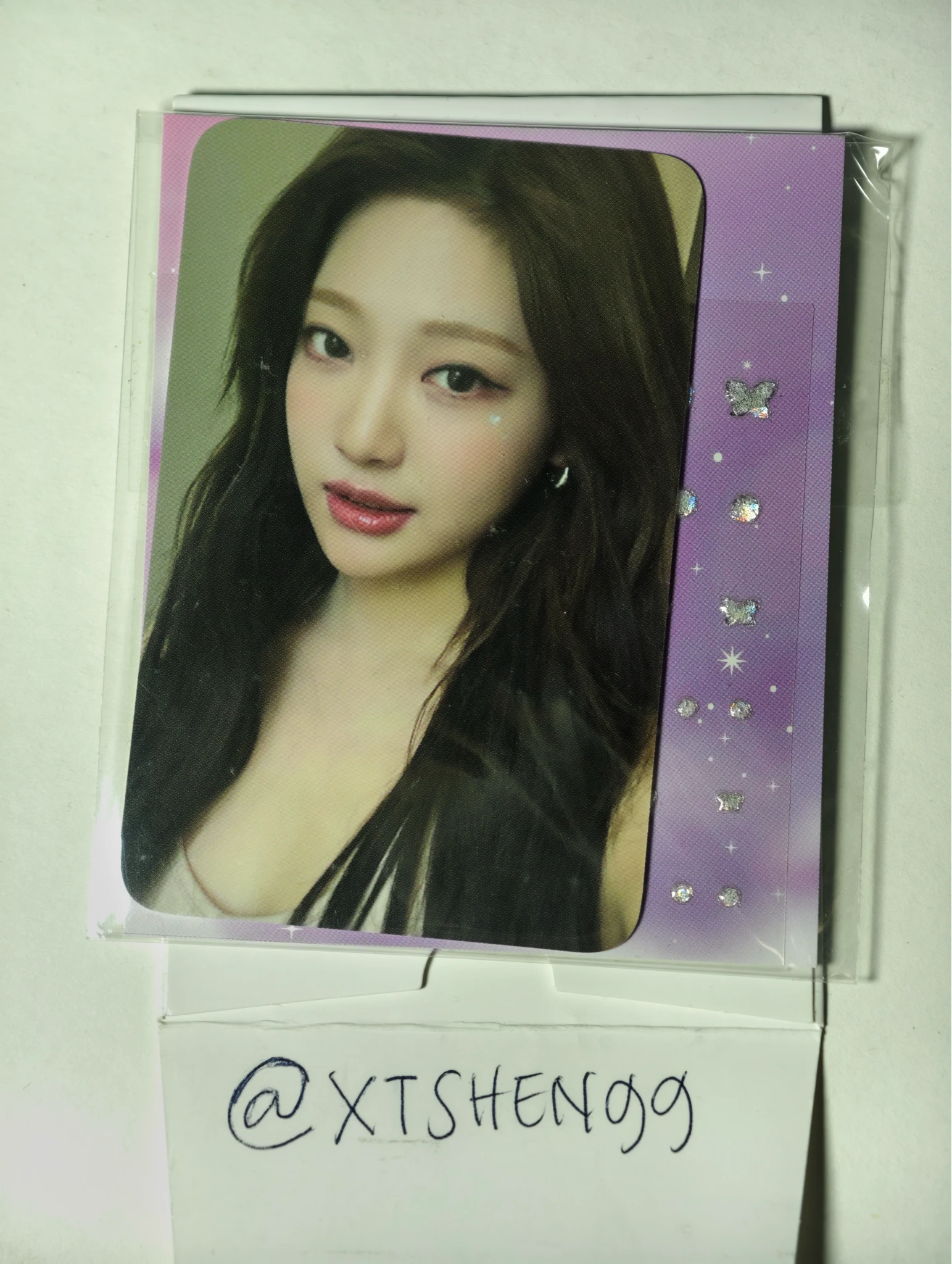 aespa Ningning aespa - Ningning - Come To My Illusion Event merch photocard pop-up store point sticker listing photo 1