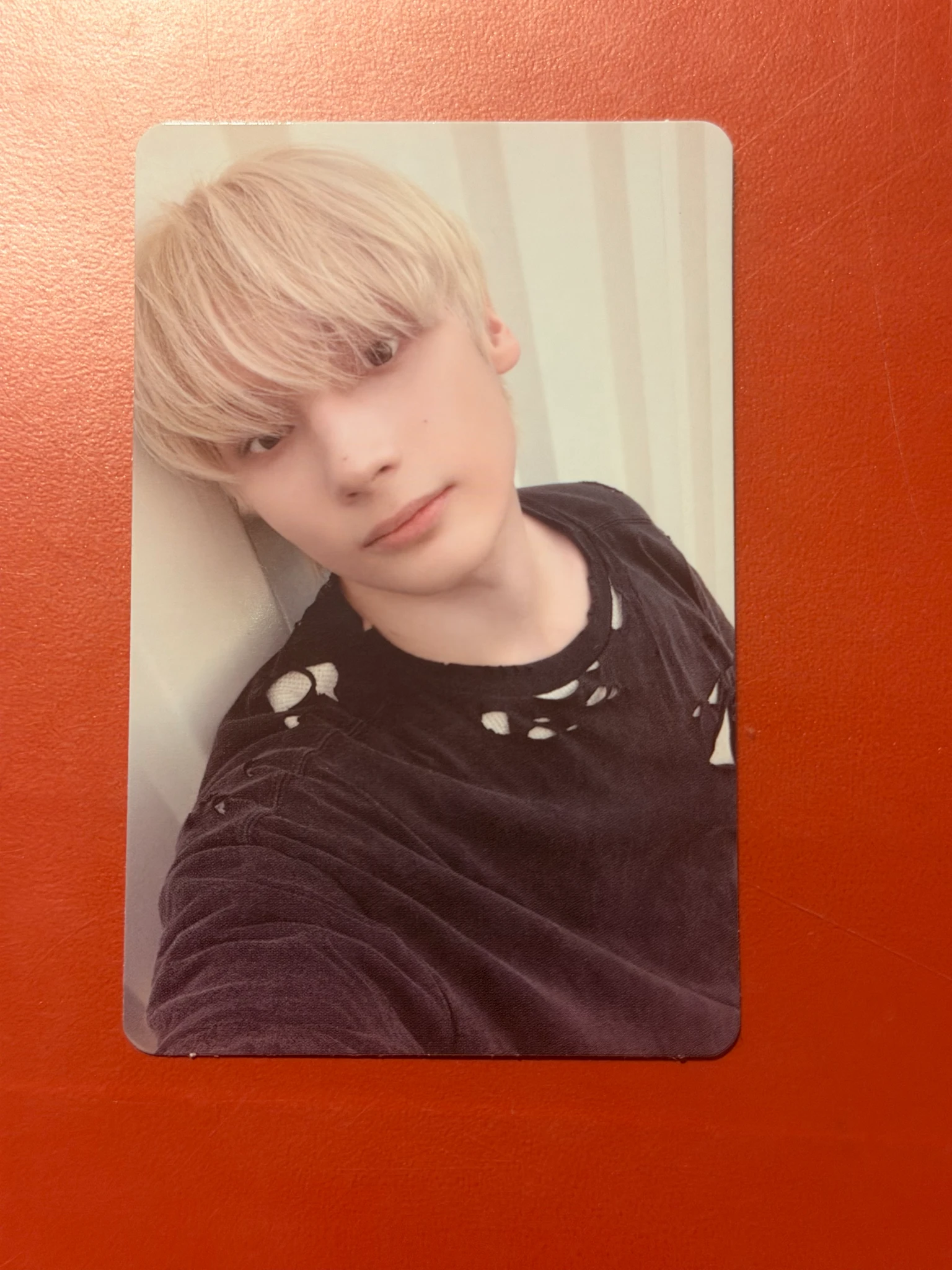 TOMORROW X TOGETHER Huening Kai TOMORROW X TOGETHER - Huening Kai - 7TH YEAR: A Moment of Stillness in the Thorns Album target exclusive album photocard listing photo 1