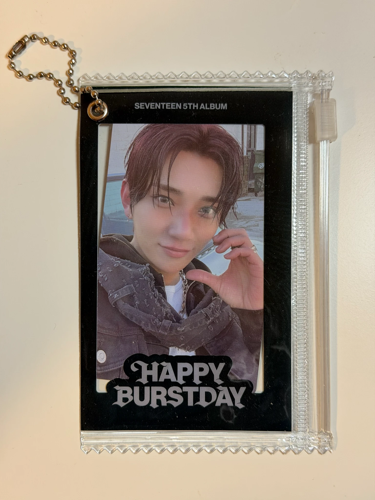 SEVENTEEN Joshua SEVENTEEN - Joshua - HAPPY BURSTDAY Album weverse shop global (wvg) pre-order benefit (pob) listing photo 1