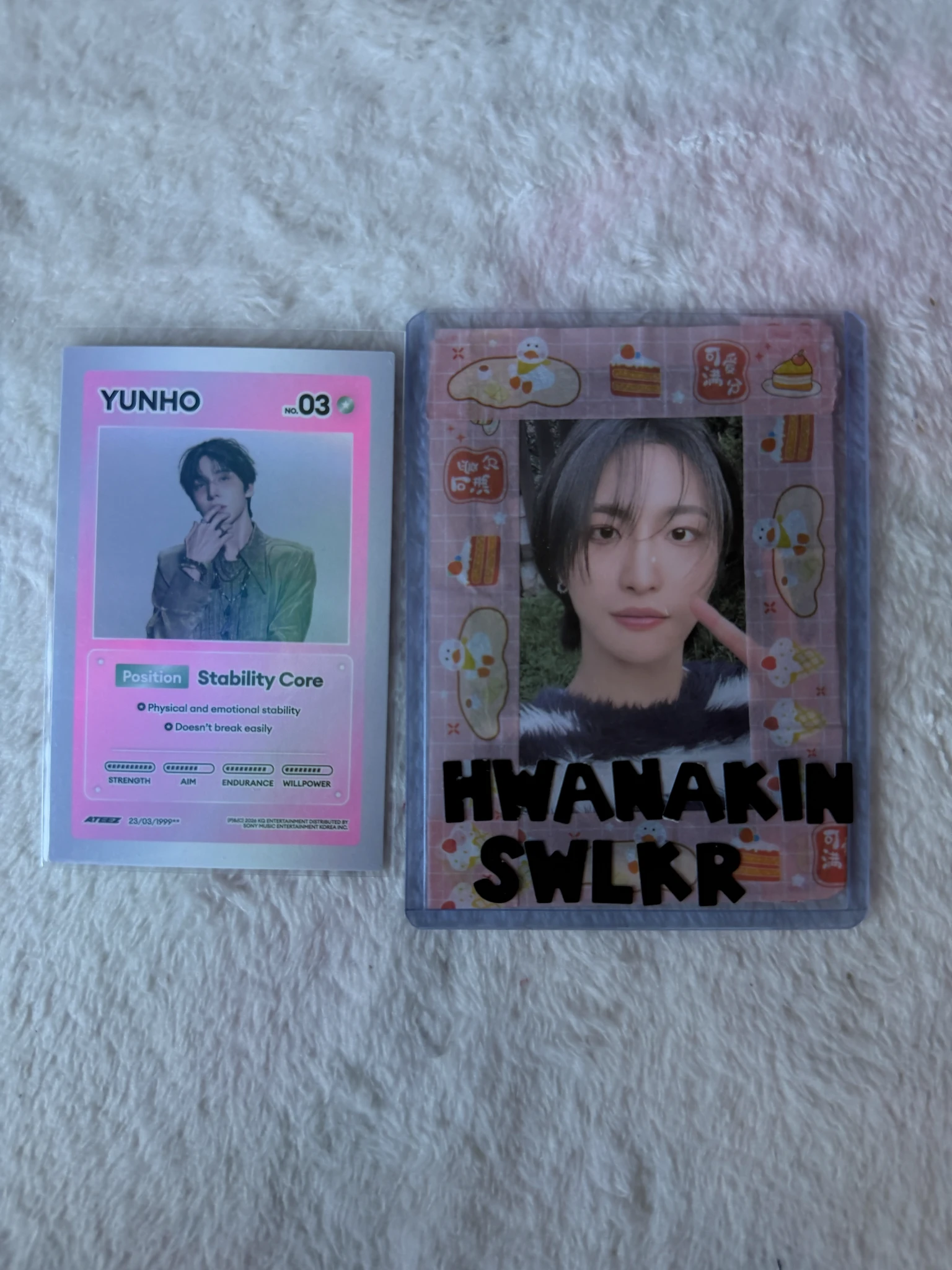 ATEEZ Yunho ATEEZ - Yunho - GOLDEN HOUR : Part.5 Album character card album photocard listing photo 1