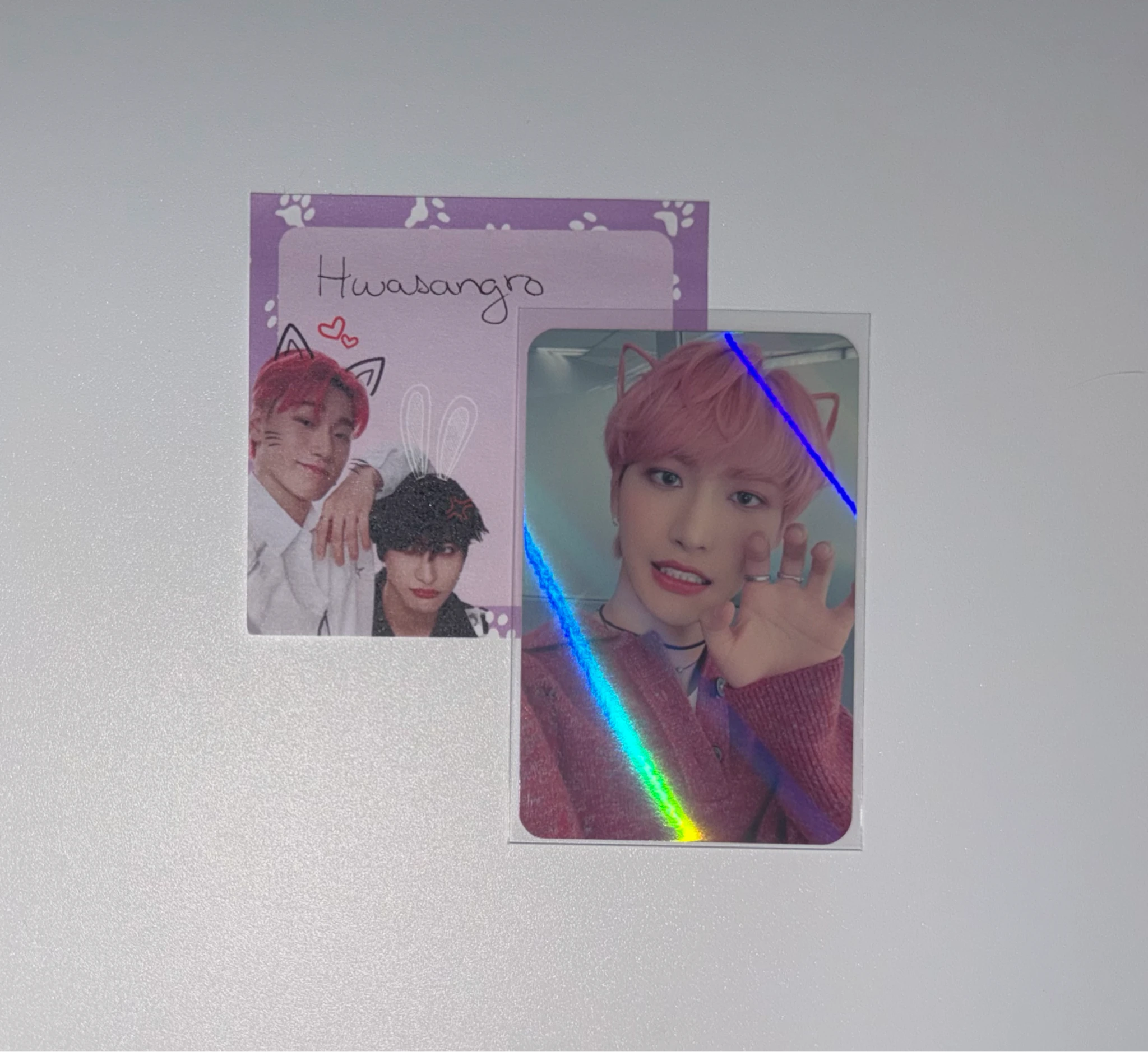 ATEEZ Seonghwa ATEEZ - Seonghwa - ZERO : FEVER Part.3 Album kpop store holographic (hologram) video call/fancall round 3 listing photo 1