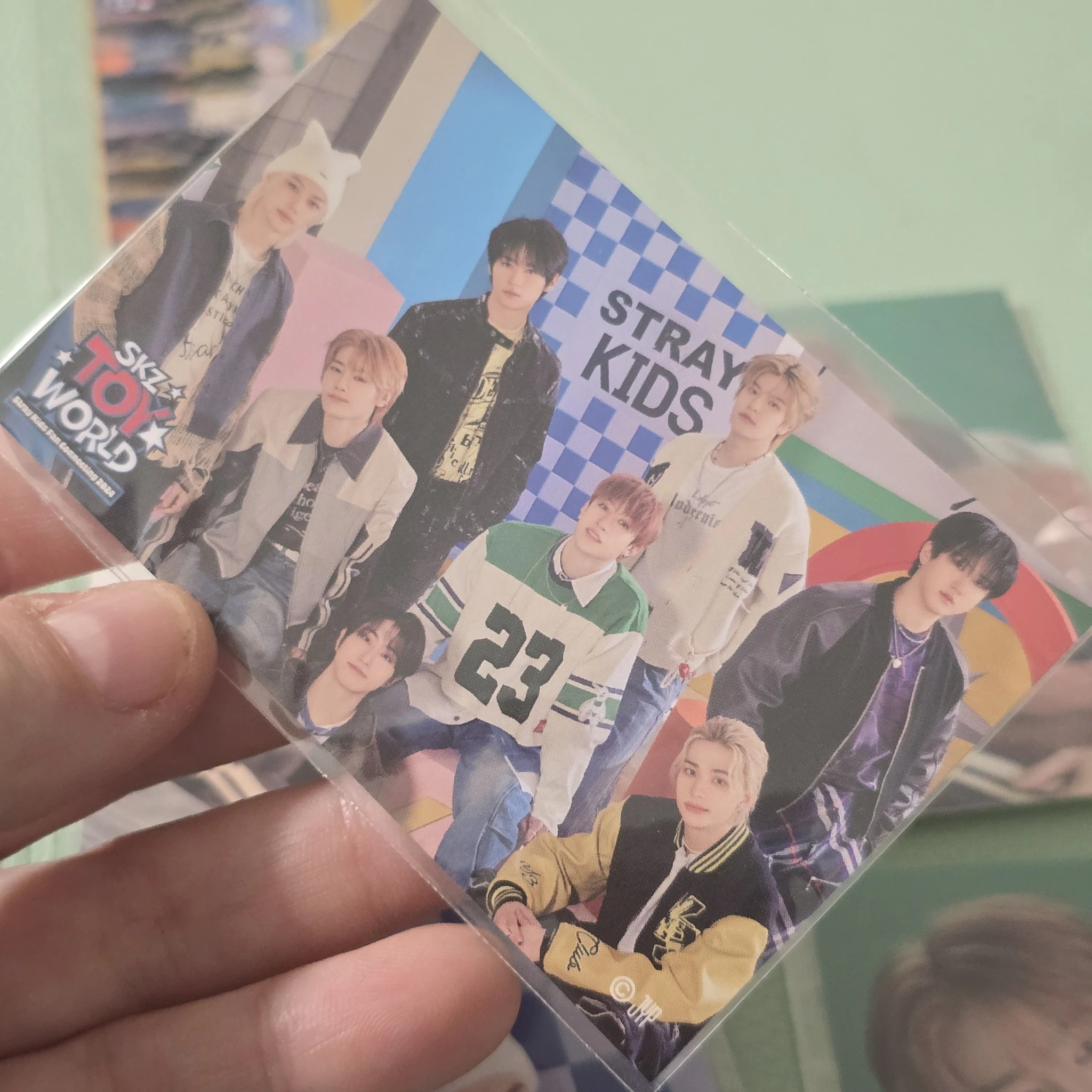 Stray Kids Stray Kids - SKZ Toy World-Fan Connecting 2024 Event jpfc (japan fanclub) online sticker lottery sticker card supplemental listing photo 1