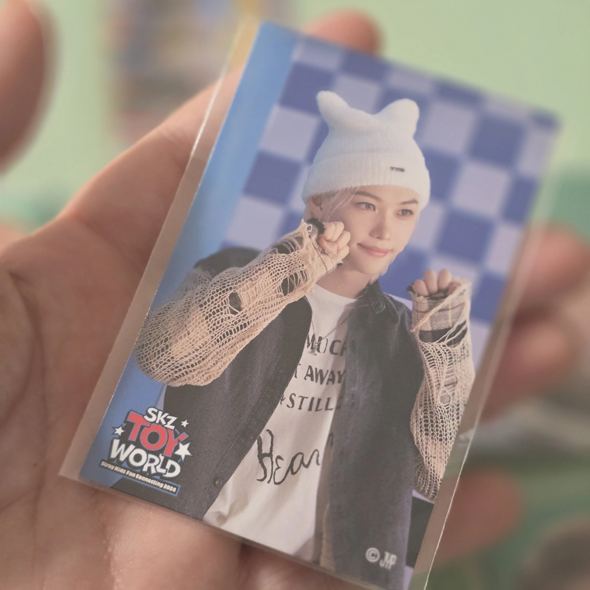Stray Kids Felix Stray Kids - Felix - SKZ Toy World-Fan Connecting 2024 Event jpfc (japan fanclub) online sticker lottery A version sticker card supplemental listing photo 1