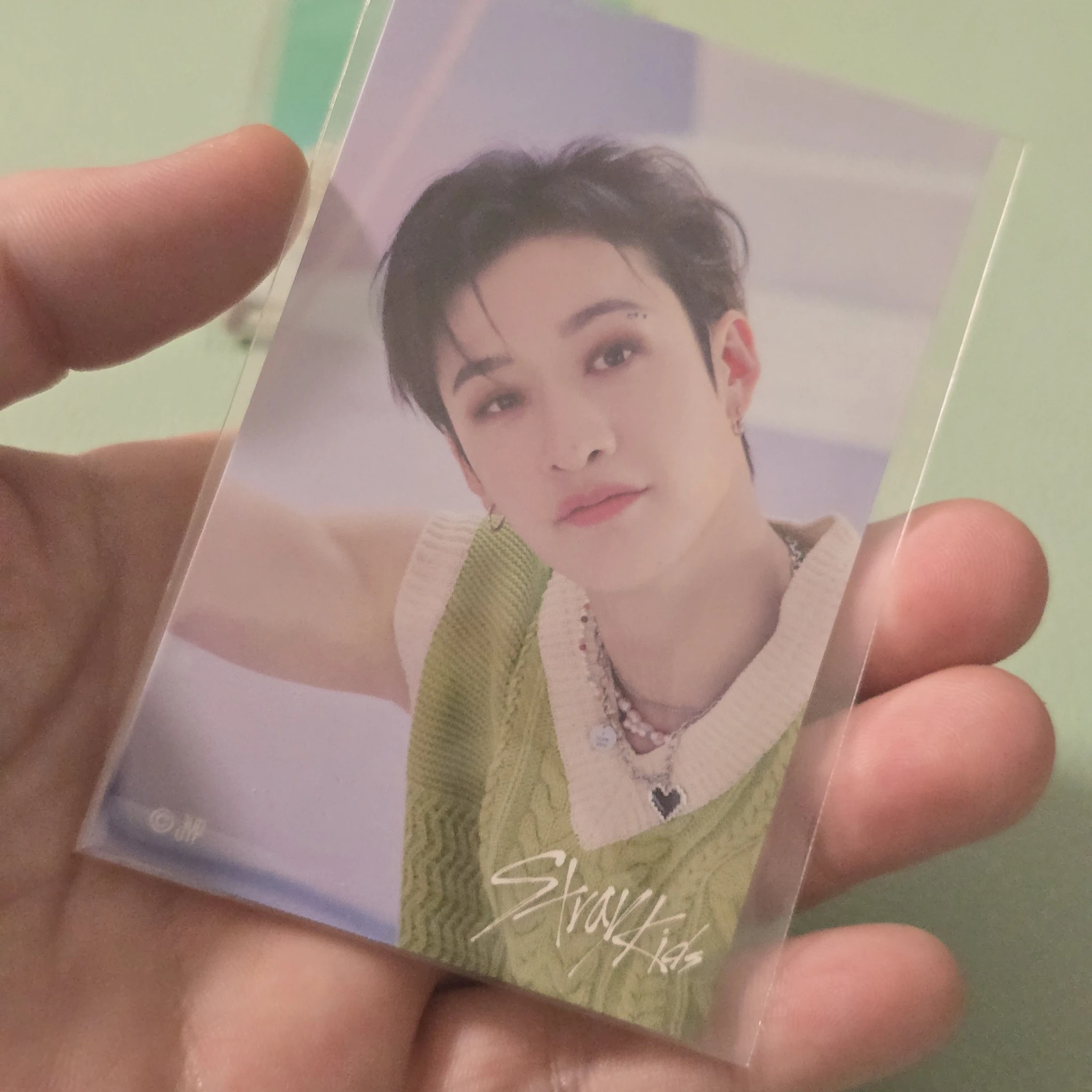 Stray Kids Bang Chan Stray Kids - Bang Chan - 5-Star Dome Tour 2023 Event version 1 lottery sticker round 2 jpfc (japan fanclub) sticker card supplemental listing photo 1