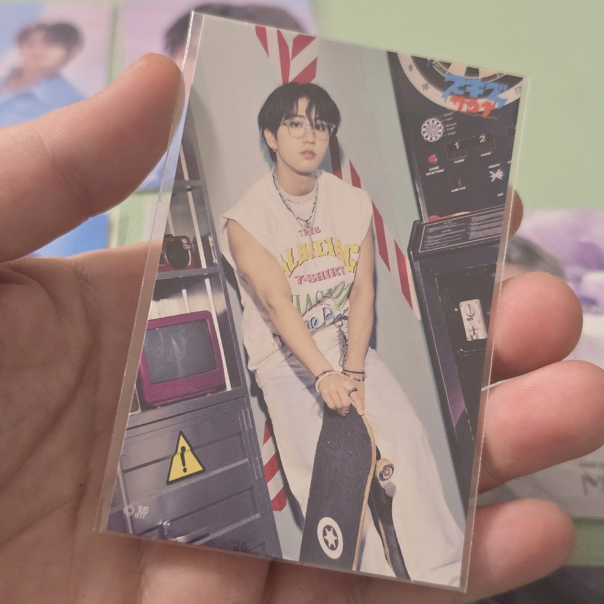 Stray Kids HAN Stray Kids - HAN - SKZ Sauna - JYP Japan Pop-Up Store 2025 Event lottery online sticker sticker card supplemental listing photo 1