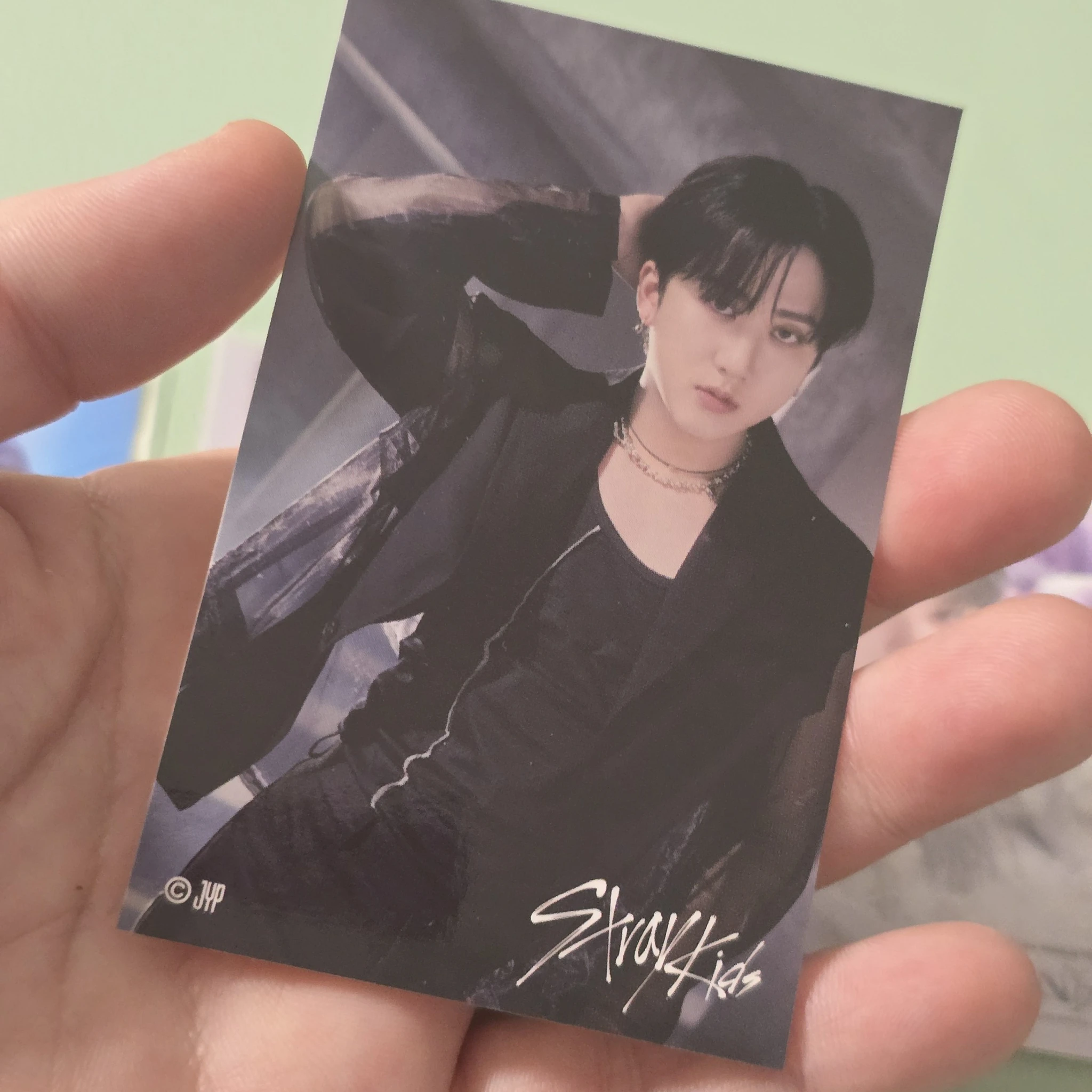 Stray Kids Changbin Stray Kids - Changbin - 5-Star Dome Tour 2023 Event lottery version 2 sticker jpfc (japan fanclub) round 1 sticker card supplemental listing photo 1