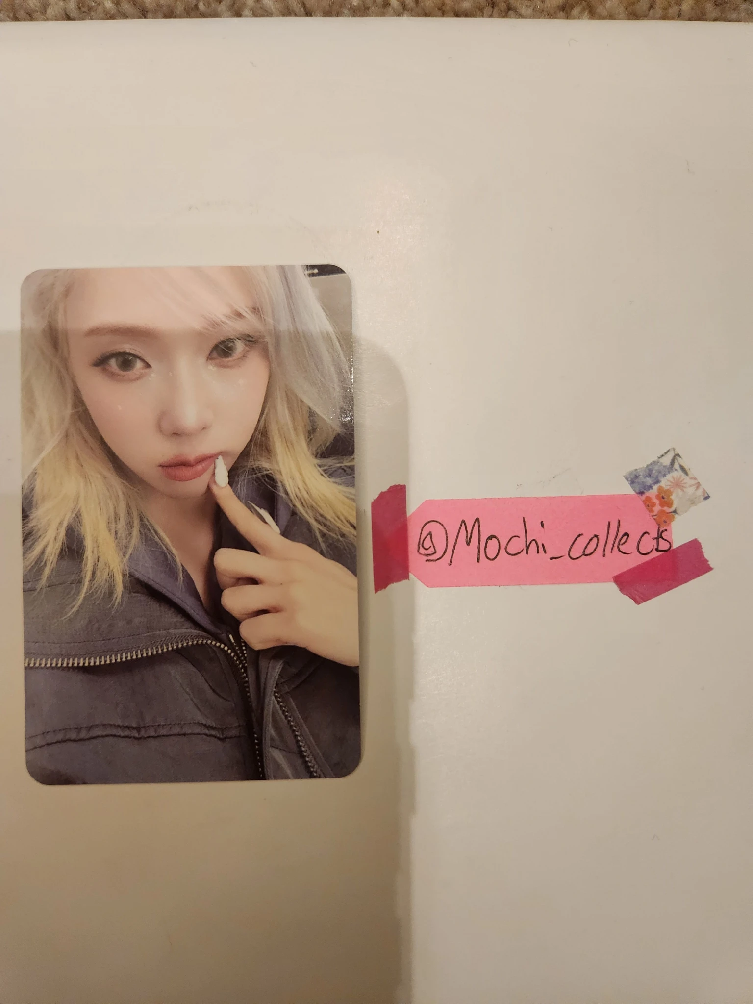 aespa Winter aespa - Winter - Armageddon MD Events (All) Event merch photocard trading card B version armageddon version listing photo 1