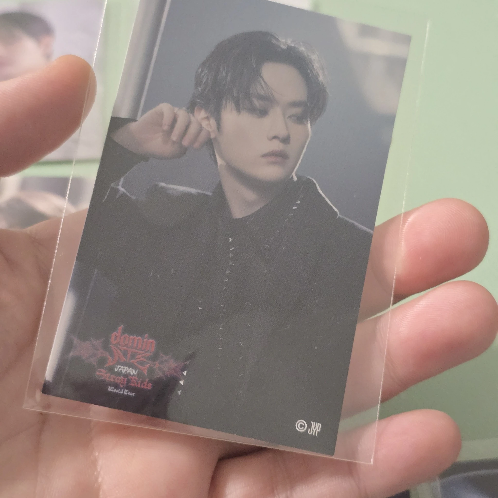 Stray Kids Lee Know Stray Kids - Lee Know - DominATE World Tour Event sticker jpfc (japan fanclub) offline lottery japan sticker card supplemental listing photo 1