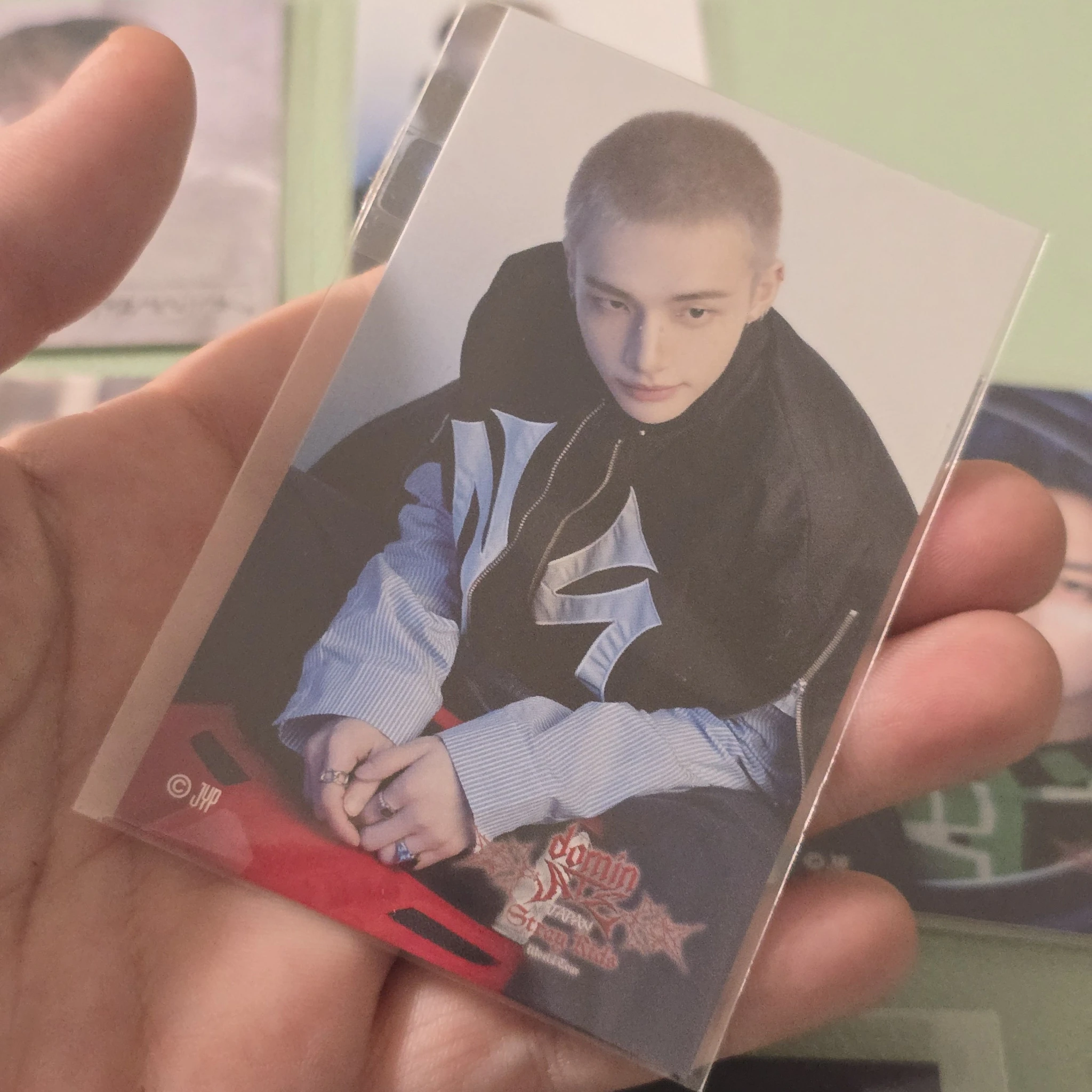 Stray Kids Hyunjin Stray Kids - Hyunjin - DominATE World Tour Event online sticker lottery shizuoka jpfc (japan fanclub) sticker card supplemental bad image - replace listing photo 1