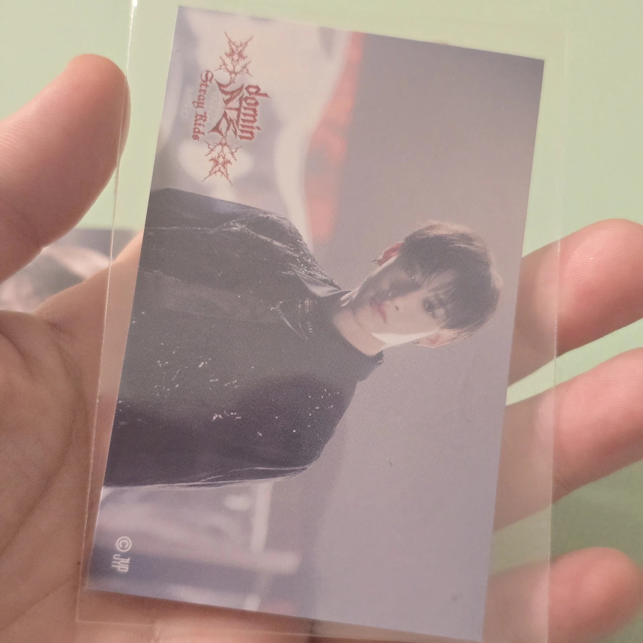 Stray Kids Bang Chan Stray Kids - Bang Chan - DominATE World Tour Event sticker japan jpfc (japan fanclub) lottery offline sticker card supplemental listing photo 1