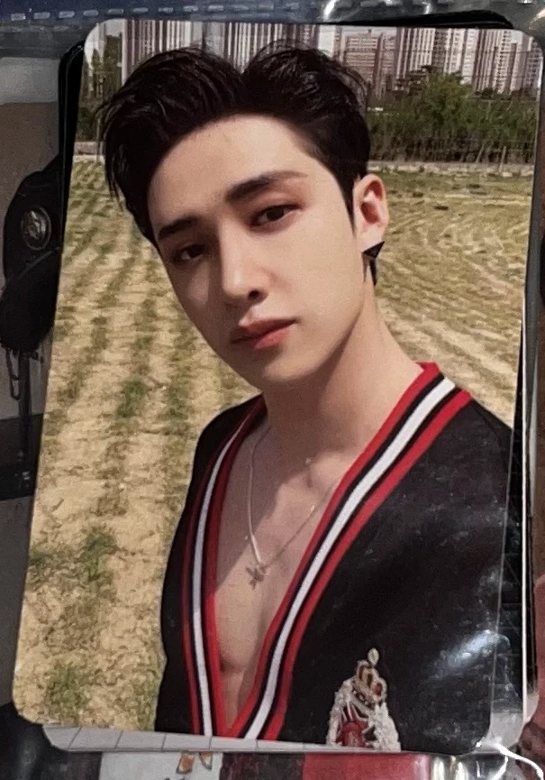 Stray Kids Bang Chan Stray Kids - Bang Chan - Maxident Album album photocard Bang Chan b ver. listing photo 1