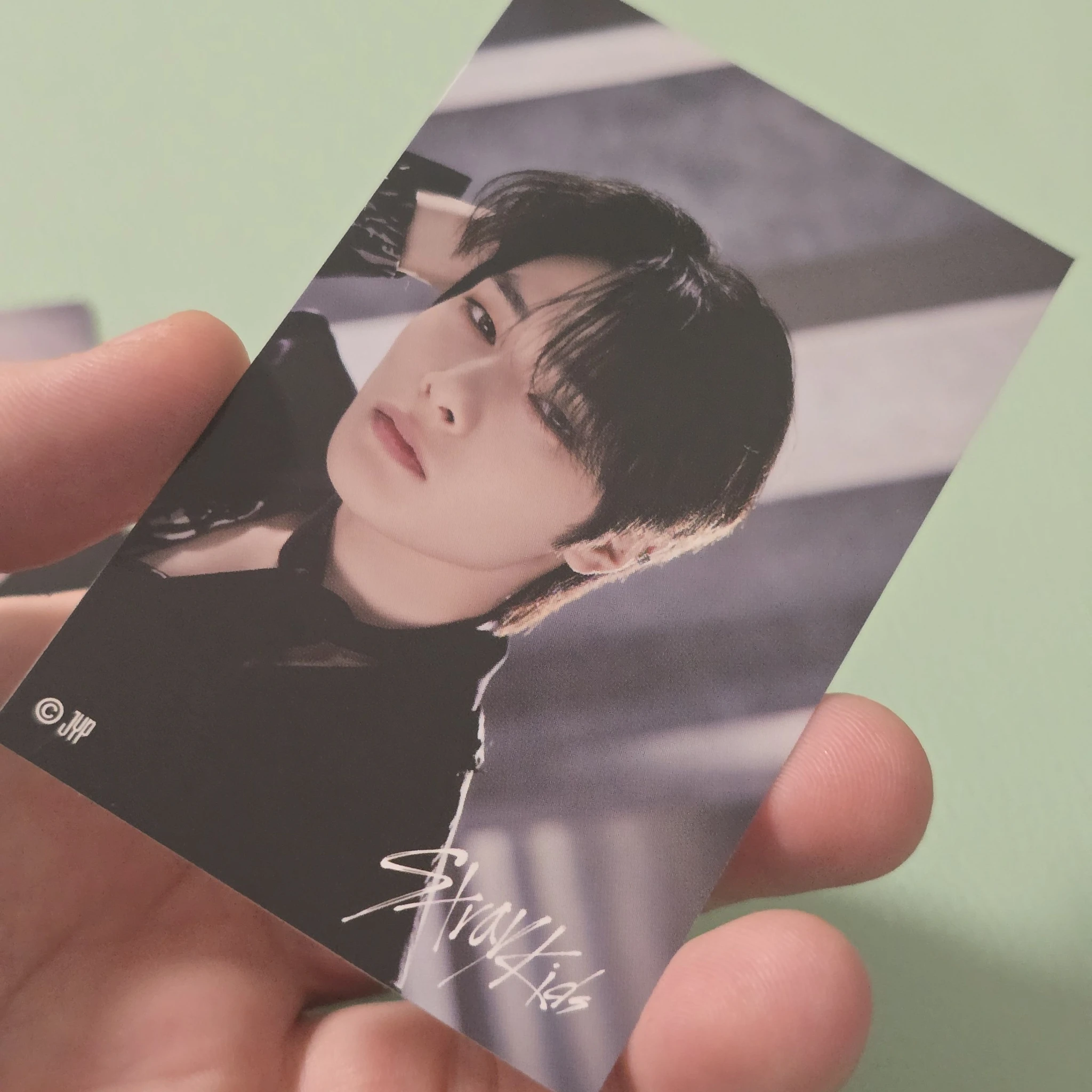 Stray Kids I.N Stray Kids - I.N - 5-Star Dome Tour 2023 Event lottery version 1 round 1 jpfc (japan fanclub) sticker sticker card supplemental listing photo 1