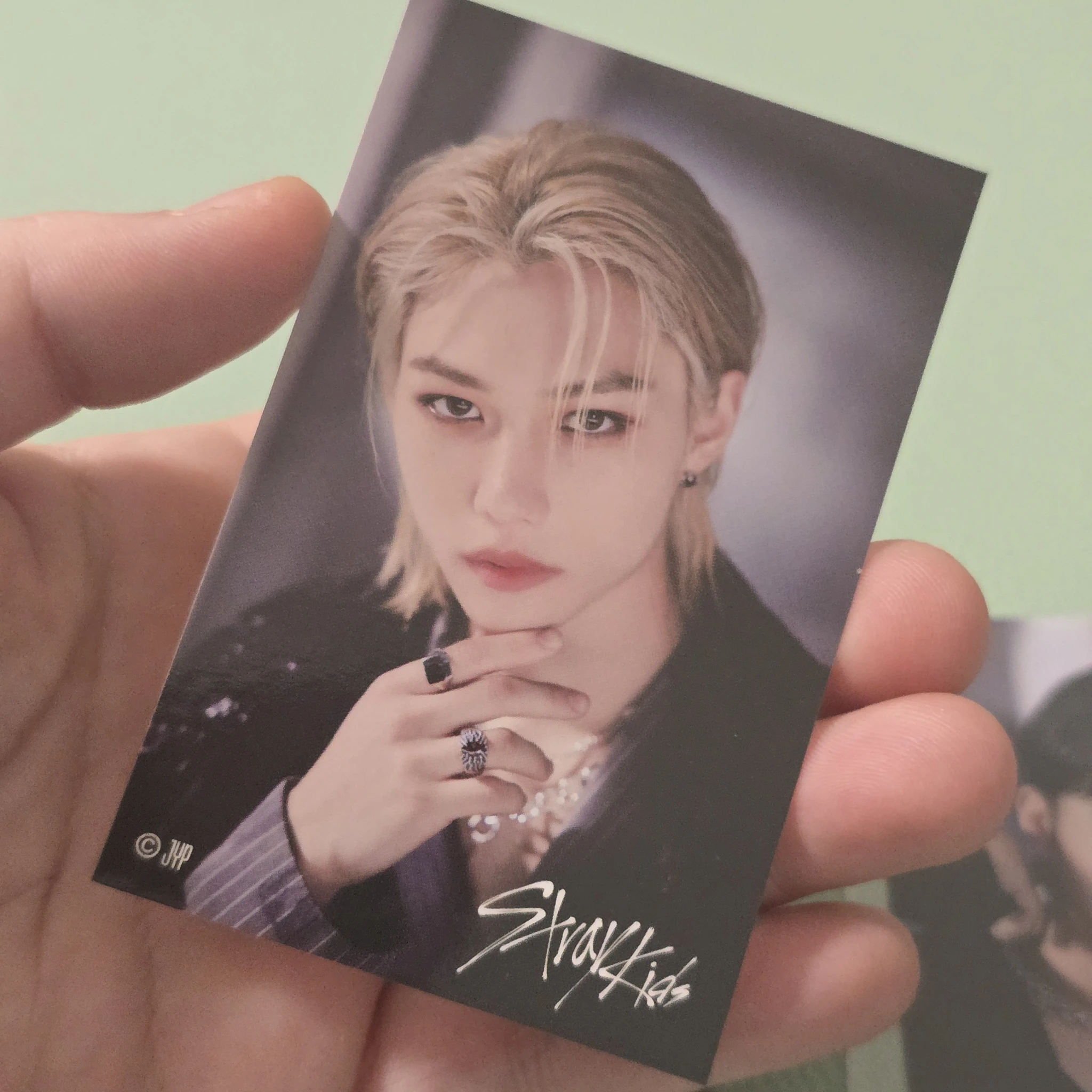 Stray Kids Felix Stray Kids - Felix - 5-Star Dome Tour 2023 Event round 1 version 1 lottery sticker jpfc (japan fanclub) sticker card supplemental listing photo 1