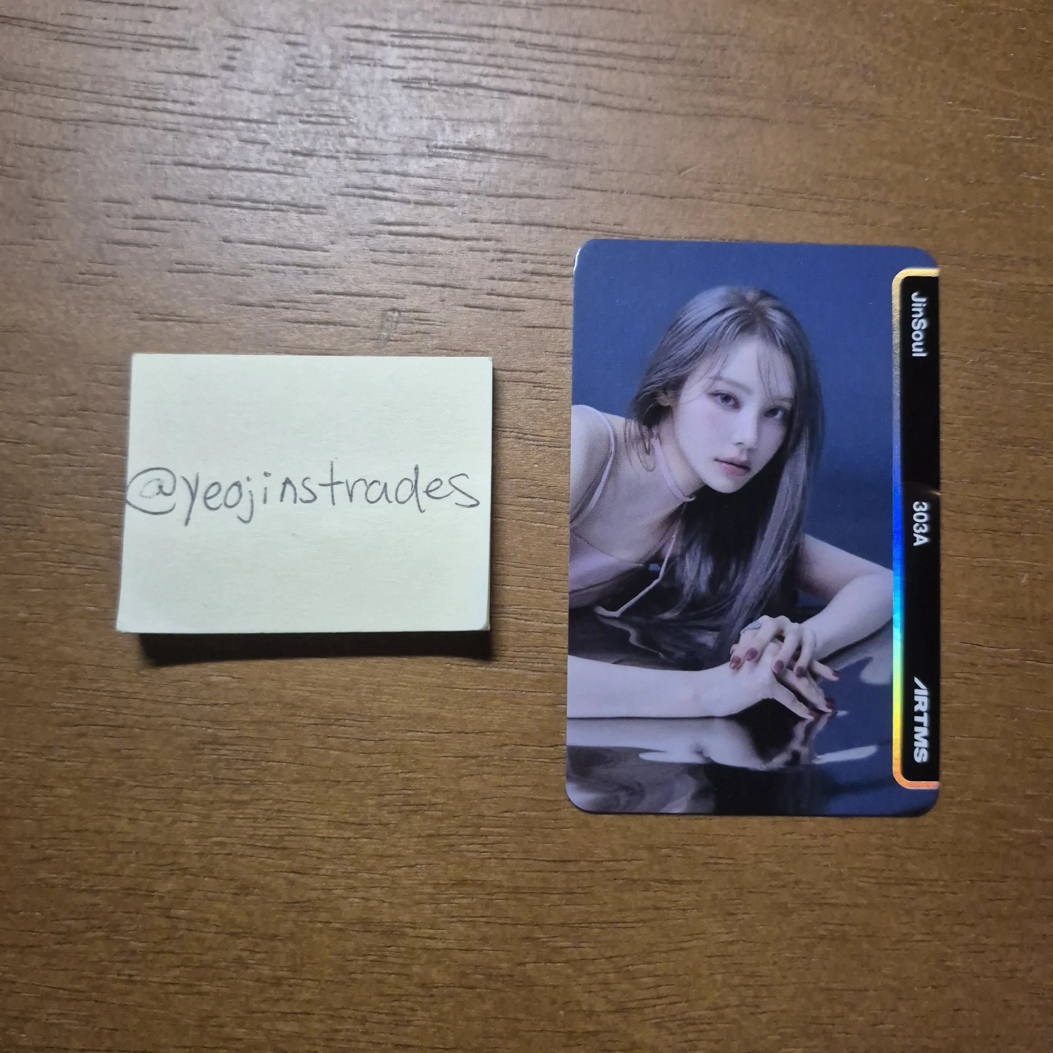 ARTMS JinSoul ARTMS - JinSoul - Club Icarus Album album photocard objekt music album listing photo 1