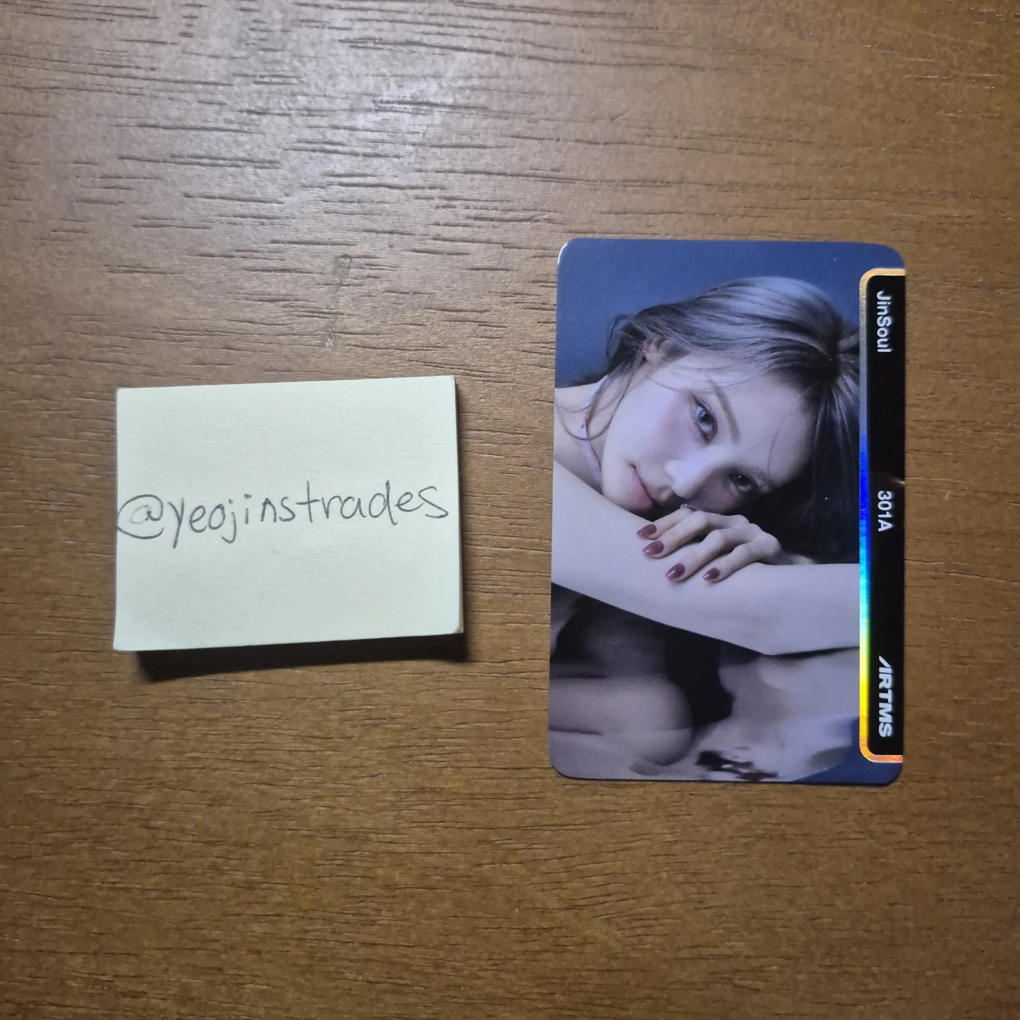 ARTMS JinSoul ARTMS - JinSoul - Club Icarus Album album photocard objekt music album listing photo 1