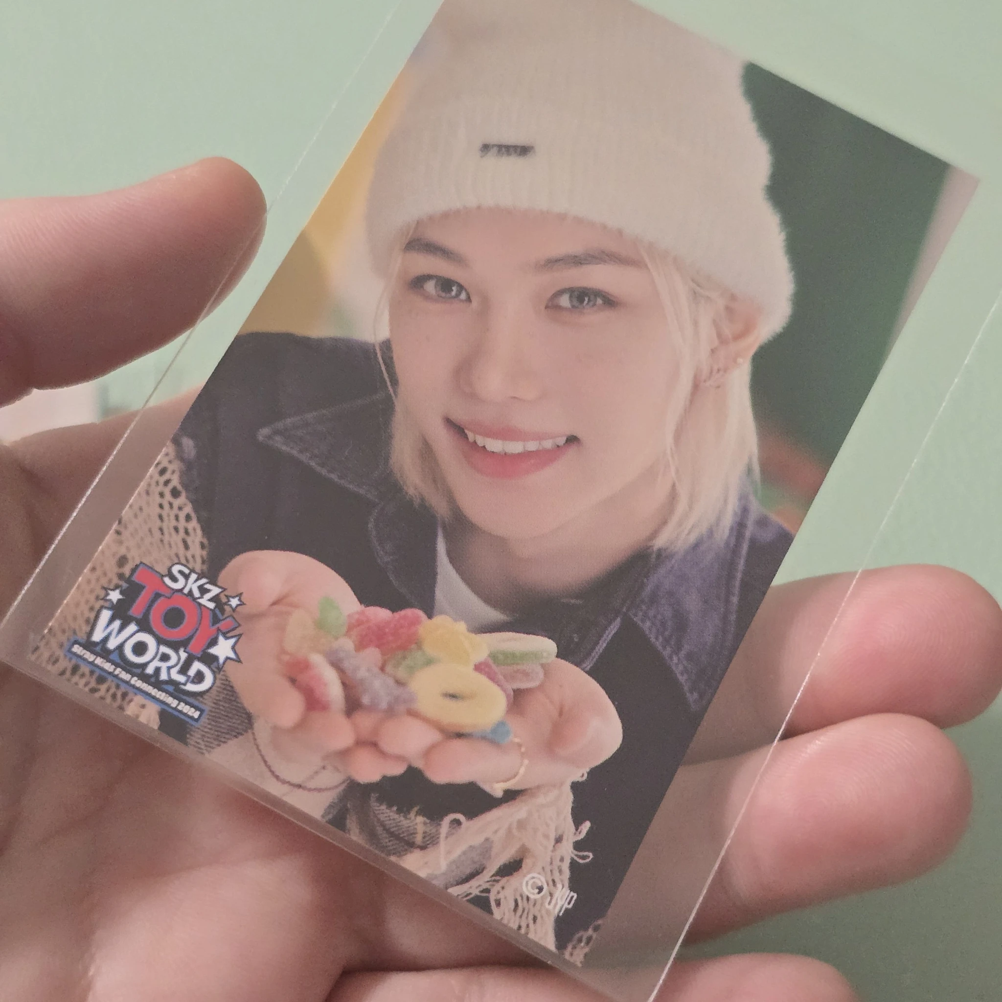 Stray Kids Felix Stray Kids - Felix - SKZ Toy World-Fan Connecting 2024 Event jpfc (japan fanclub) offline lottery sticker card fanclub/membership listing photo 1