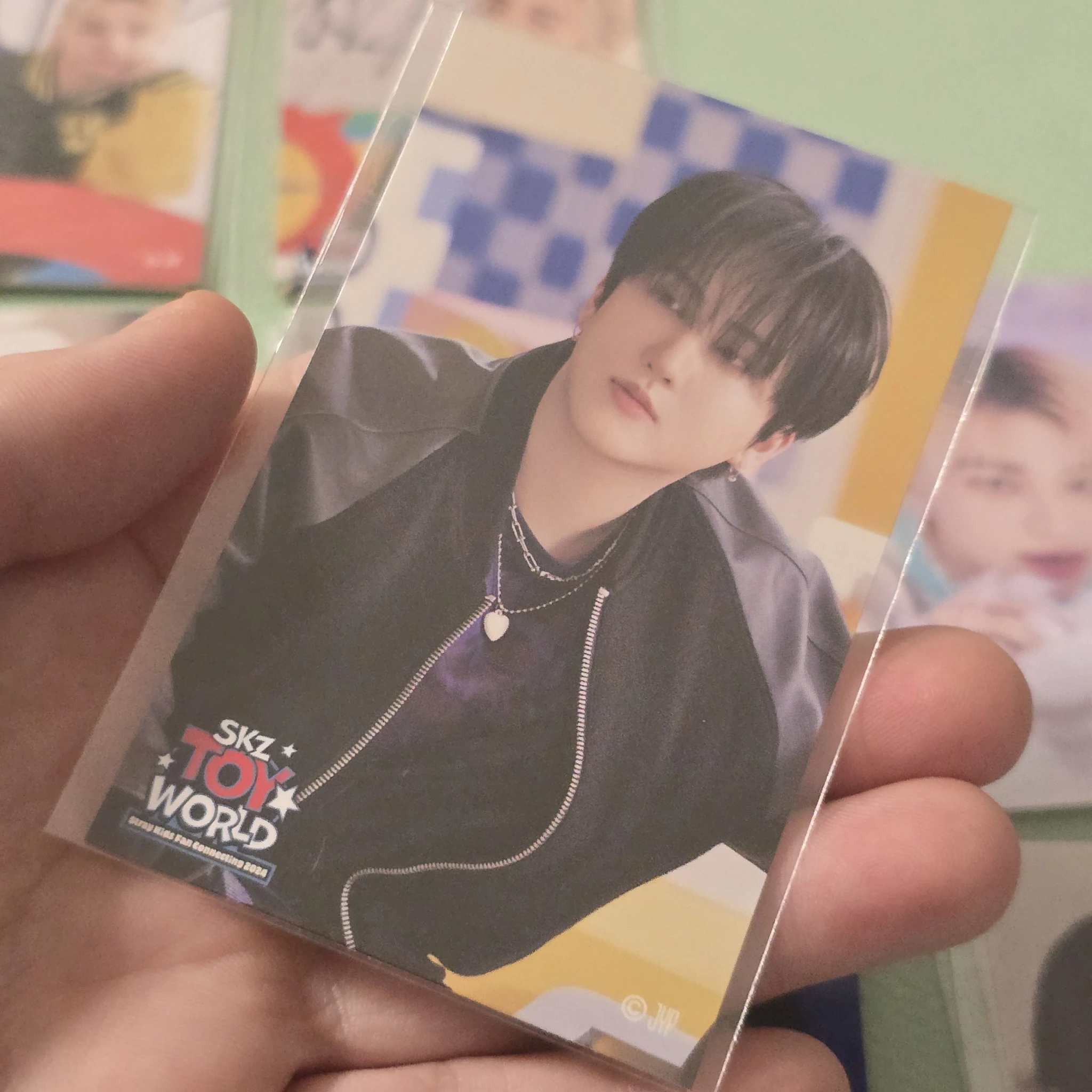 Stray Kids Changbin Stray Kids - Changbin - SKZ Toy World-Fan Connecting 2024 Event lottery B version online sticker jpfc (japan fanclub) sticker card supplemental listing photo 1