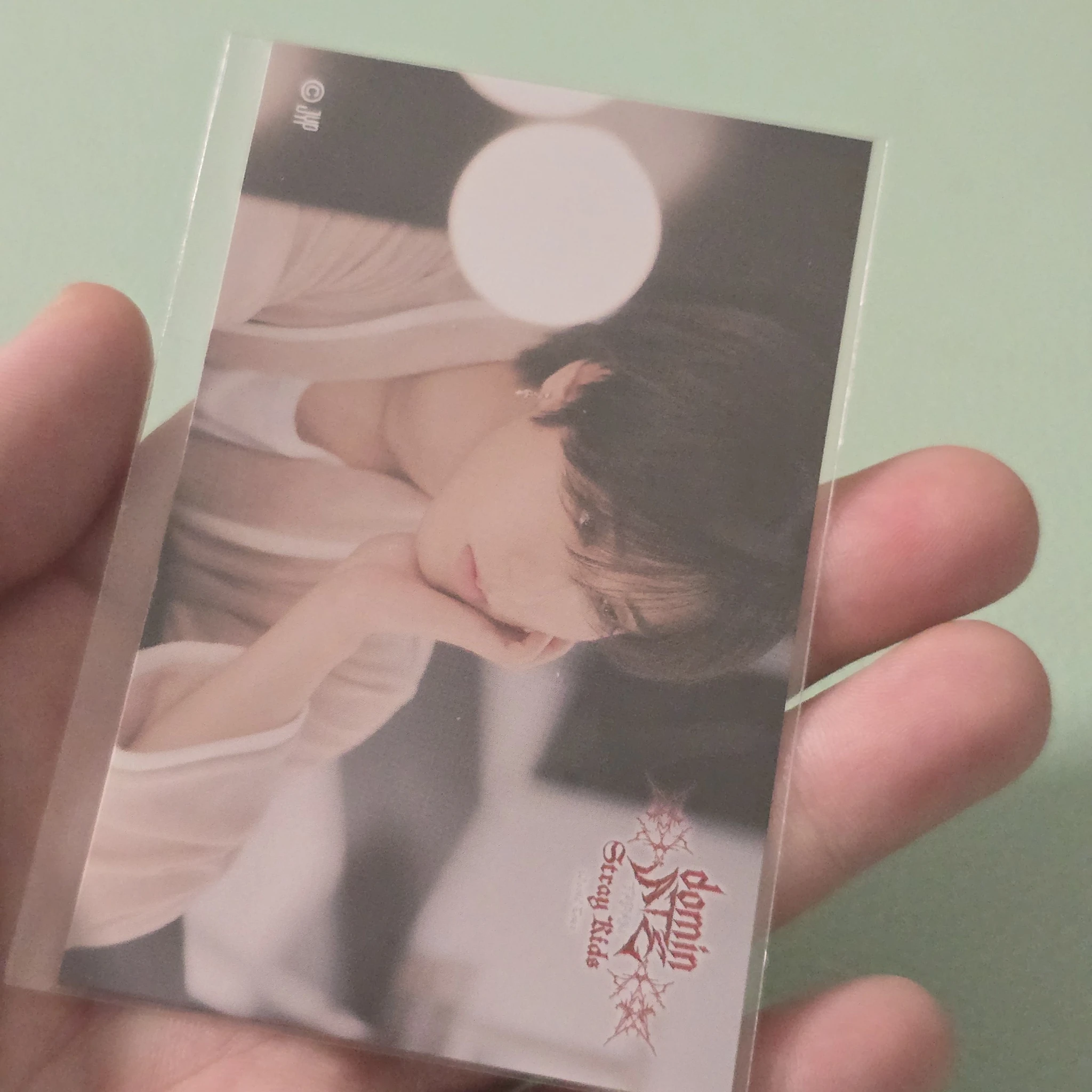 Stray Kids HAN Stray Kids - HAN - DominATE World Tour Event lottery japan sticker jpfc (japan fanclub) online sticker card supplemental listing photo 1