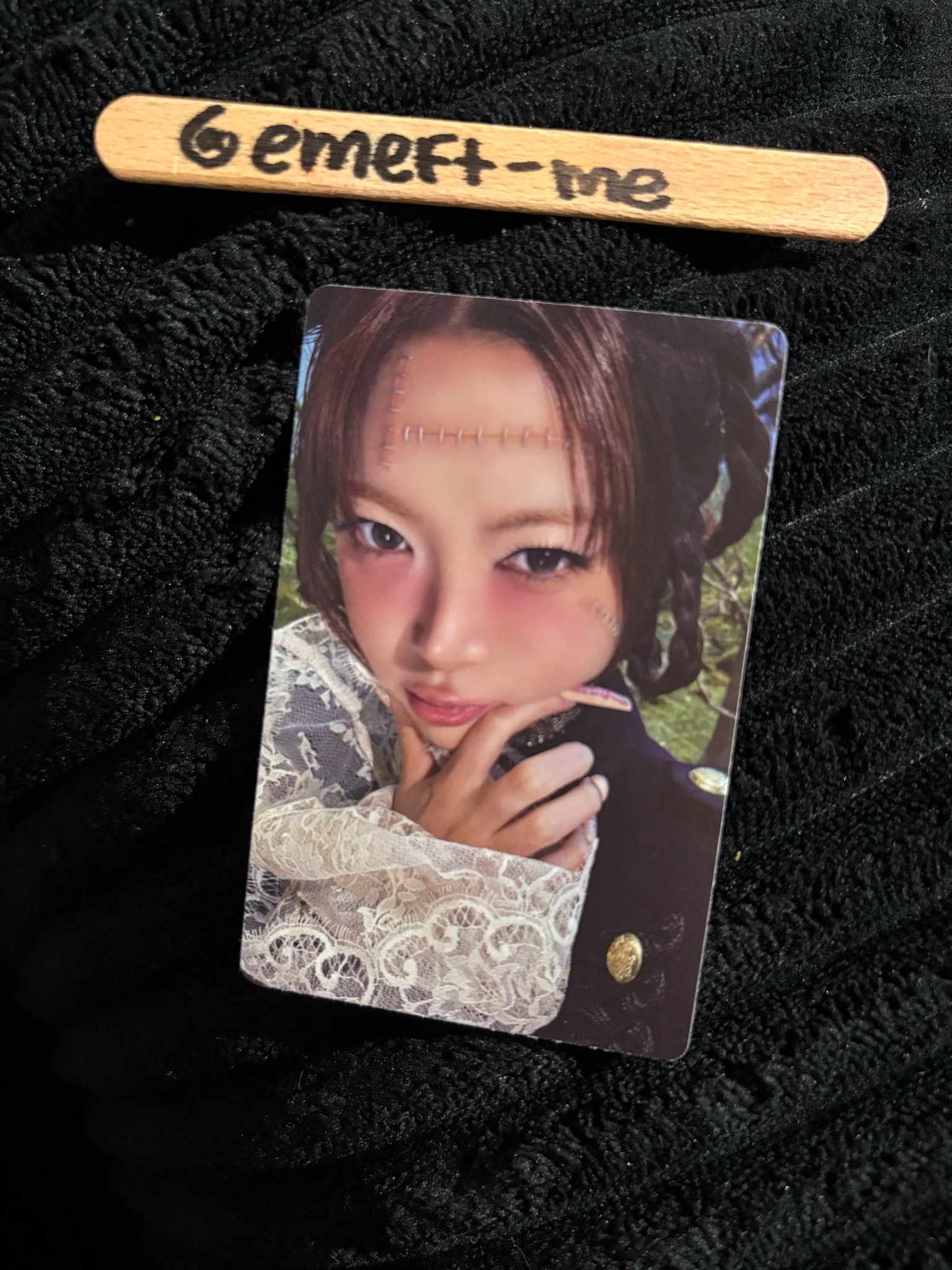 LE SSERAFIM Hong Eunchae LE SSERAFIM - Hong Eunchae - PUREFLOW pt.1 Album album photocard standard version birch scar version listing photo 1