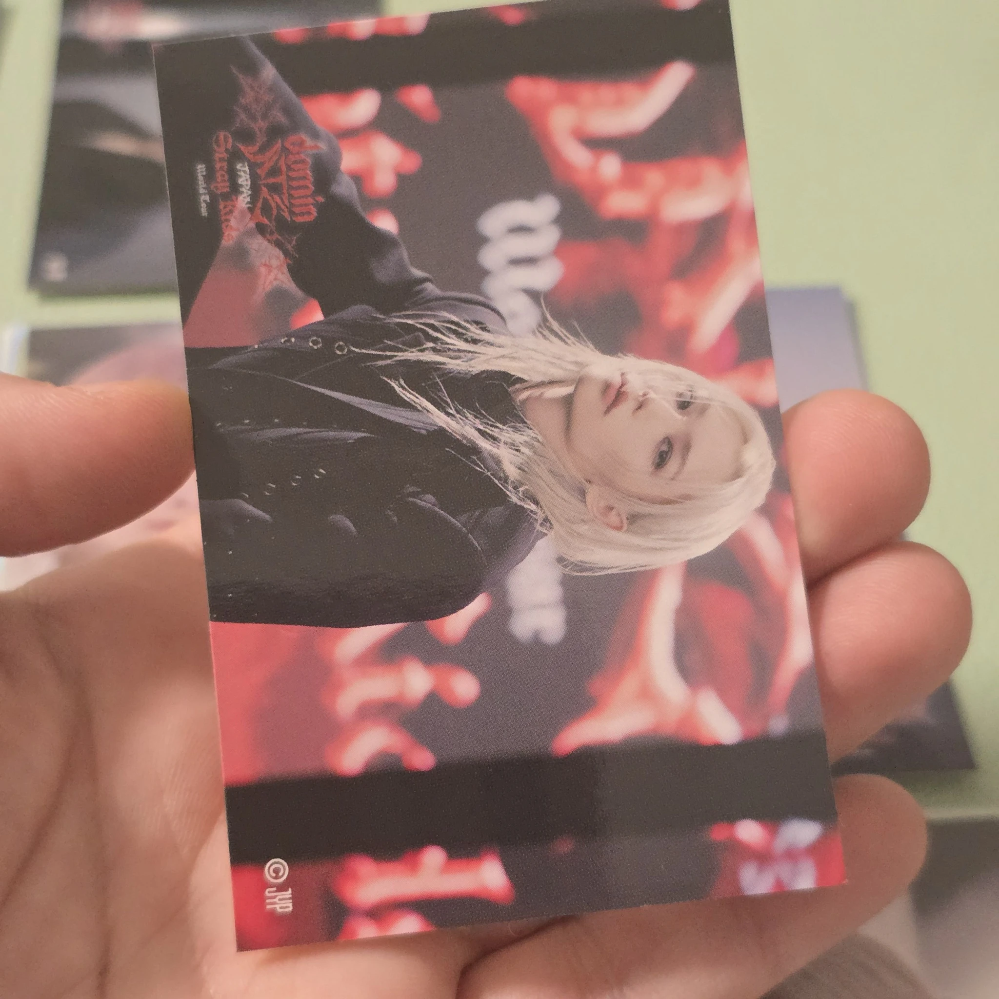 Stray Kids Felix Stray Kids - Felix - DominATE World Tour Event sticker jpfc (japan fanclub) japan lottery offline sticker card supplemental listing photo 1
