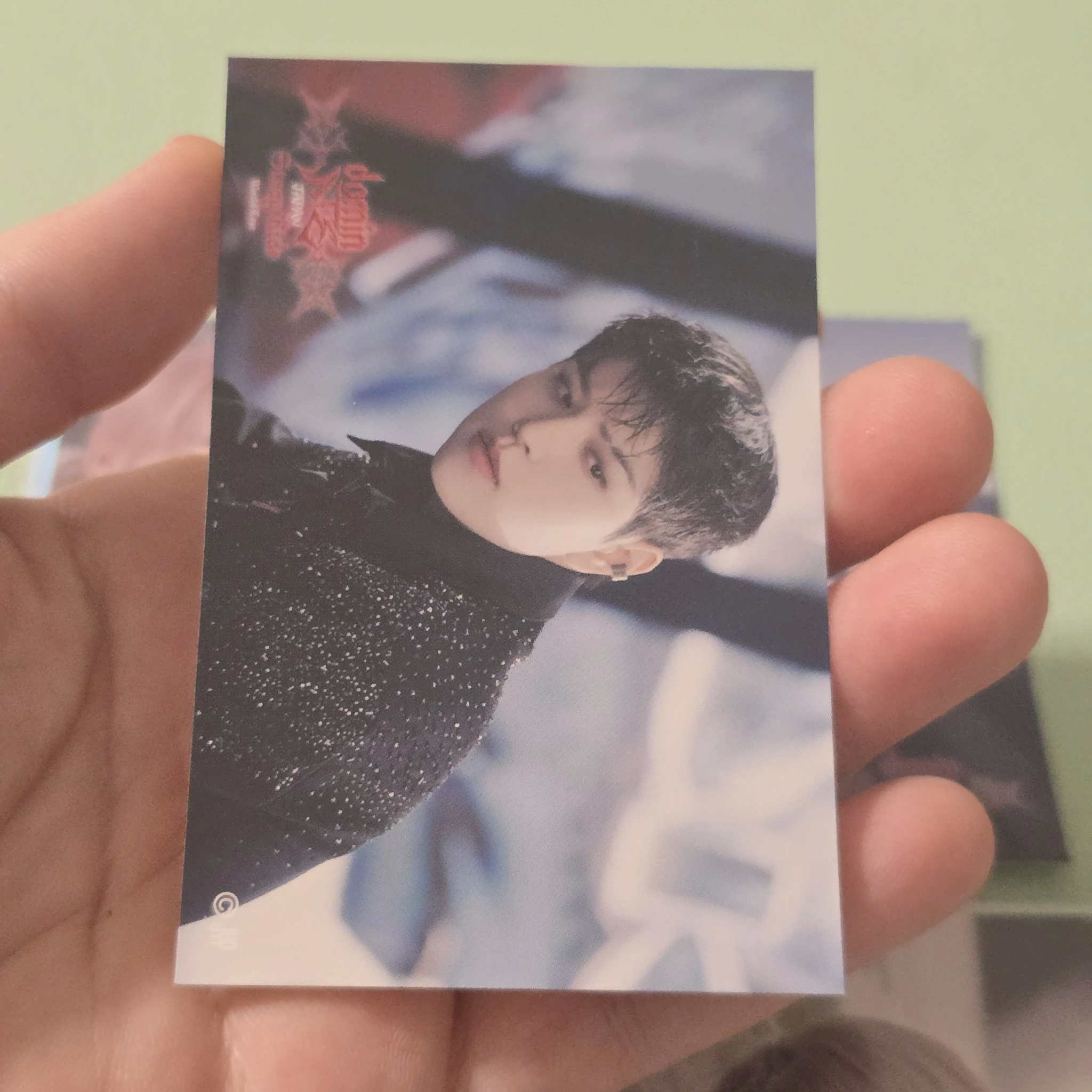 Stray Kids Seungmin Stray Kids - Seungmin - DominATE World Tour Event sticker jpfc (japan fanclub) japan lottery offline sticker card supplemental listing photo 1