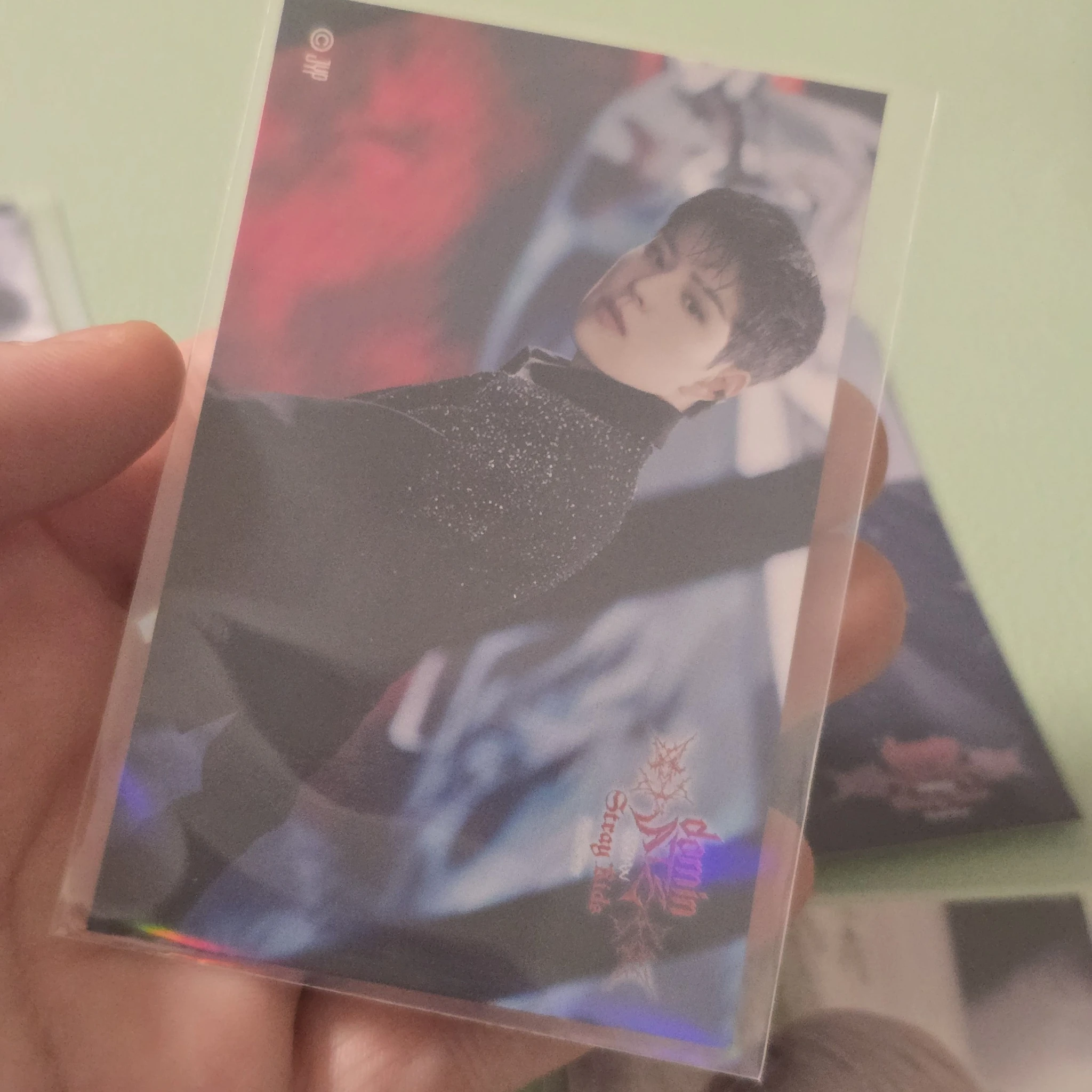 Stray Kids Seungmin Stray Kids - Seungmin - DominATE World Tour Event sticker jpfc (japan fanclub) japan lottery offline sticker card supplemental listing photo 1