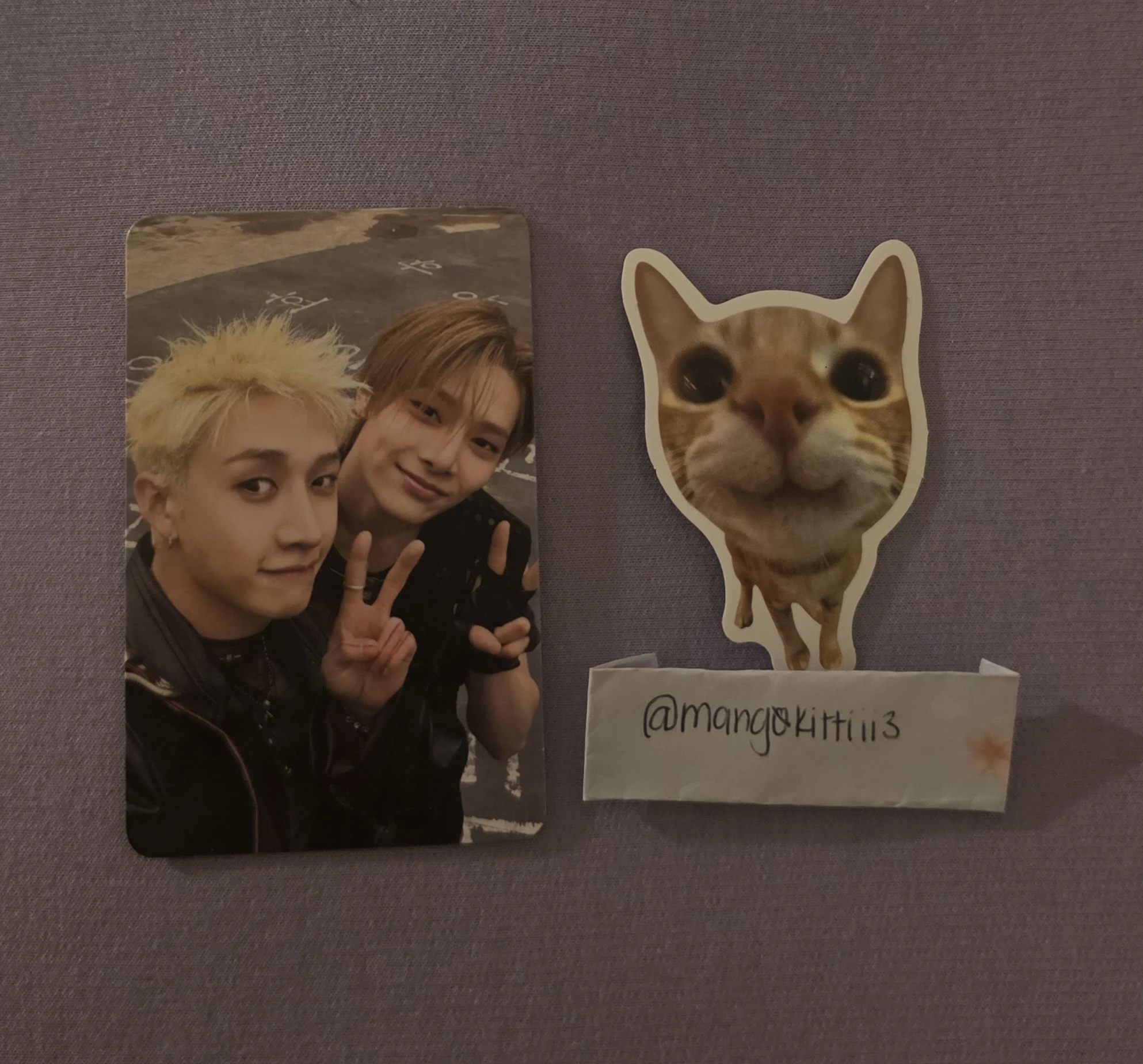 Stray Kids Stray Kids - Bang Chan & I.N - This & That Album album photocard that version listing photo 1