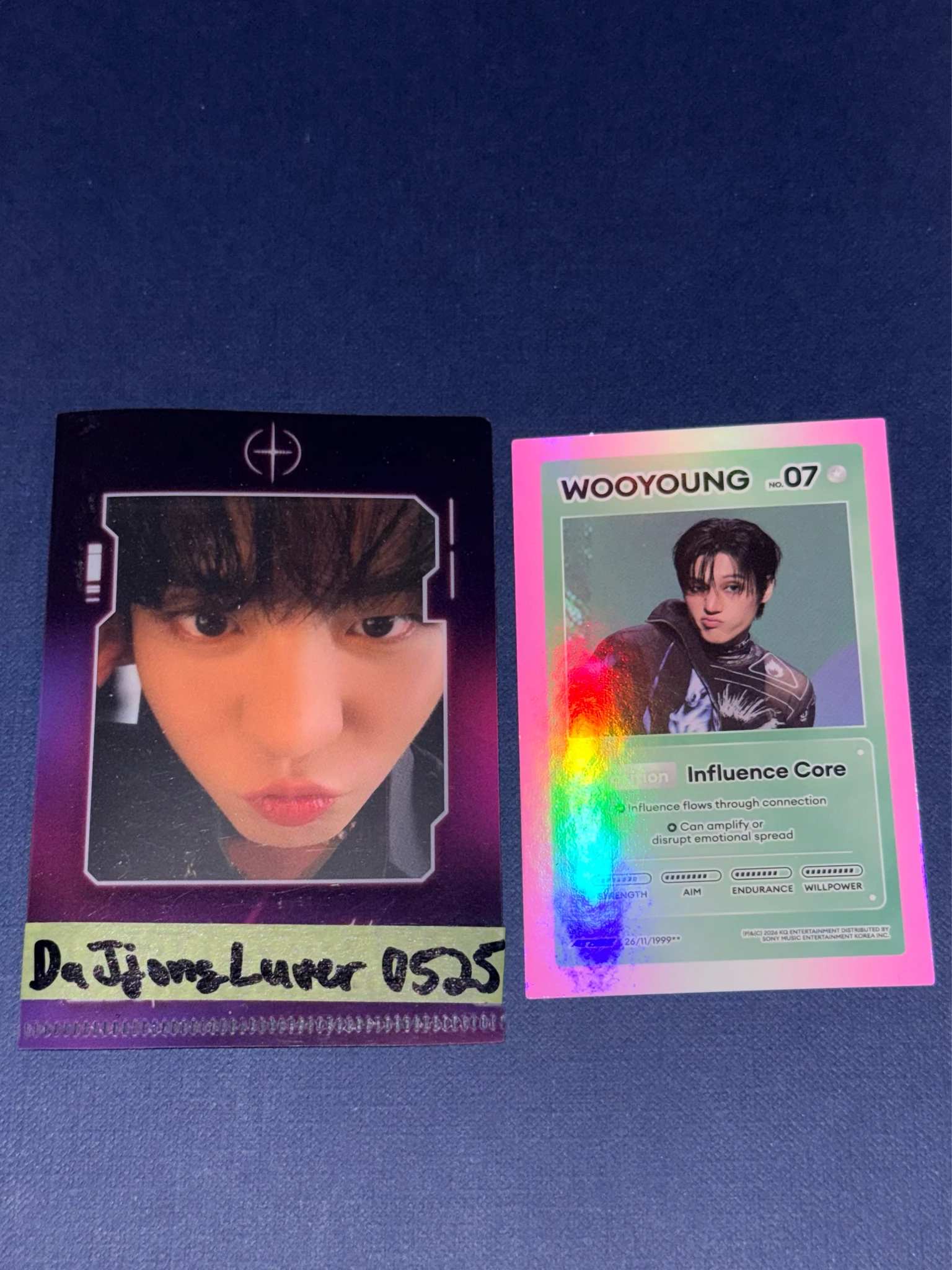 ATEEZ Wooyoung ATEEZ - Wooyoung - GOLDEN HOUR : Part.5 Album album photocard target version Z version listing photo 1