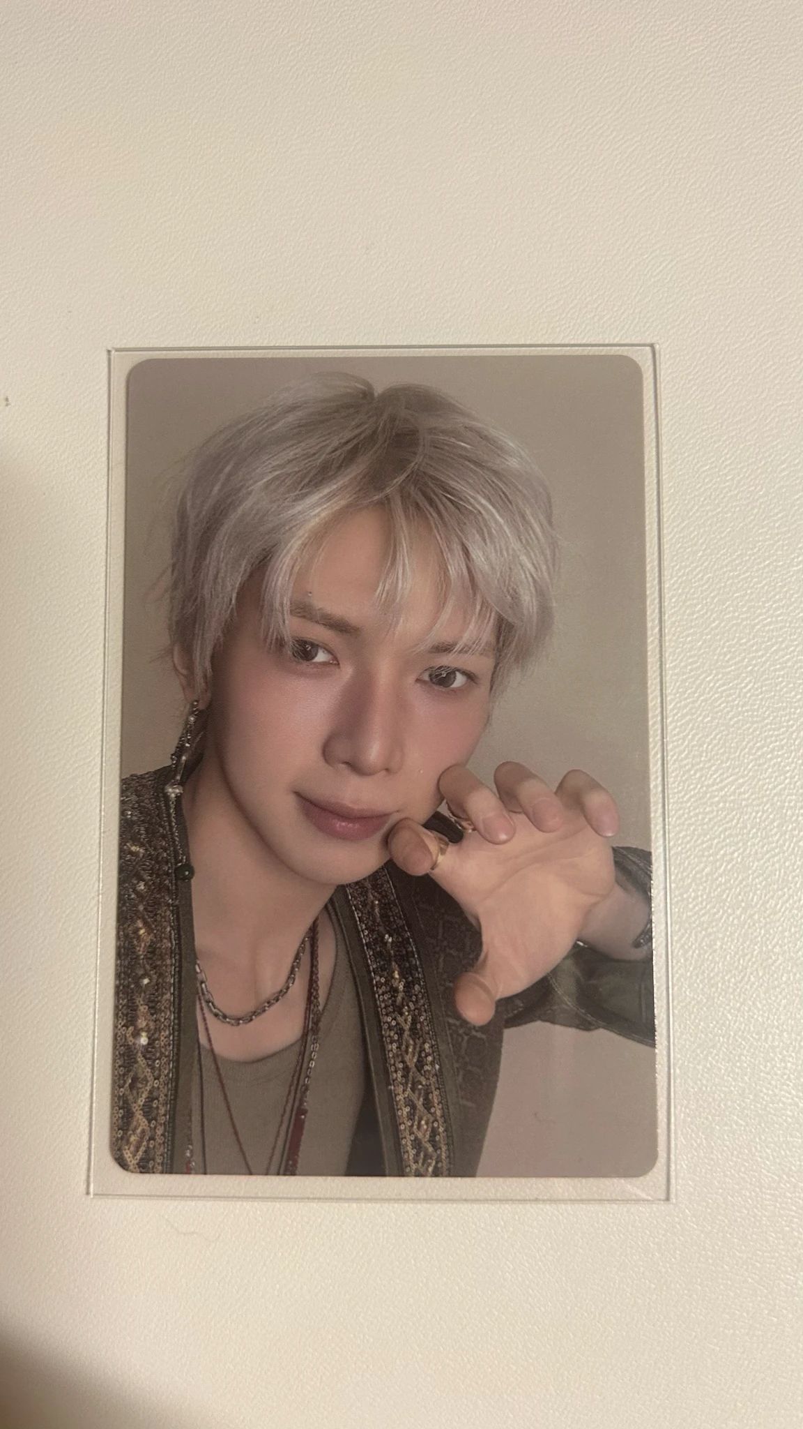 ATEEZ Yeosang ATEEZ - Yeosang - GOLDEN HOUR : Part.5 Album album photocard A version version 2 listing photo 1