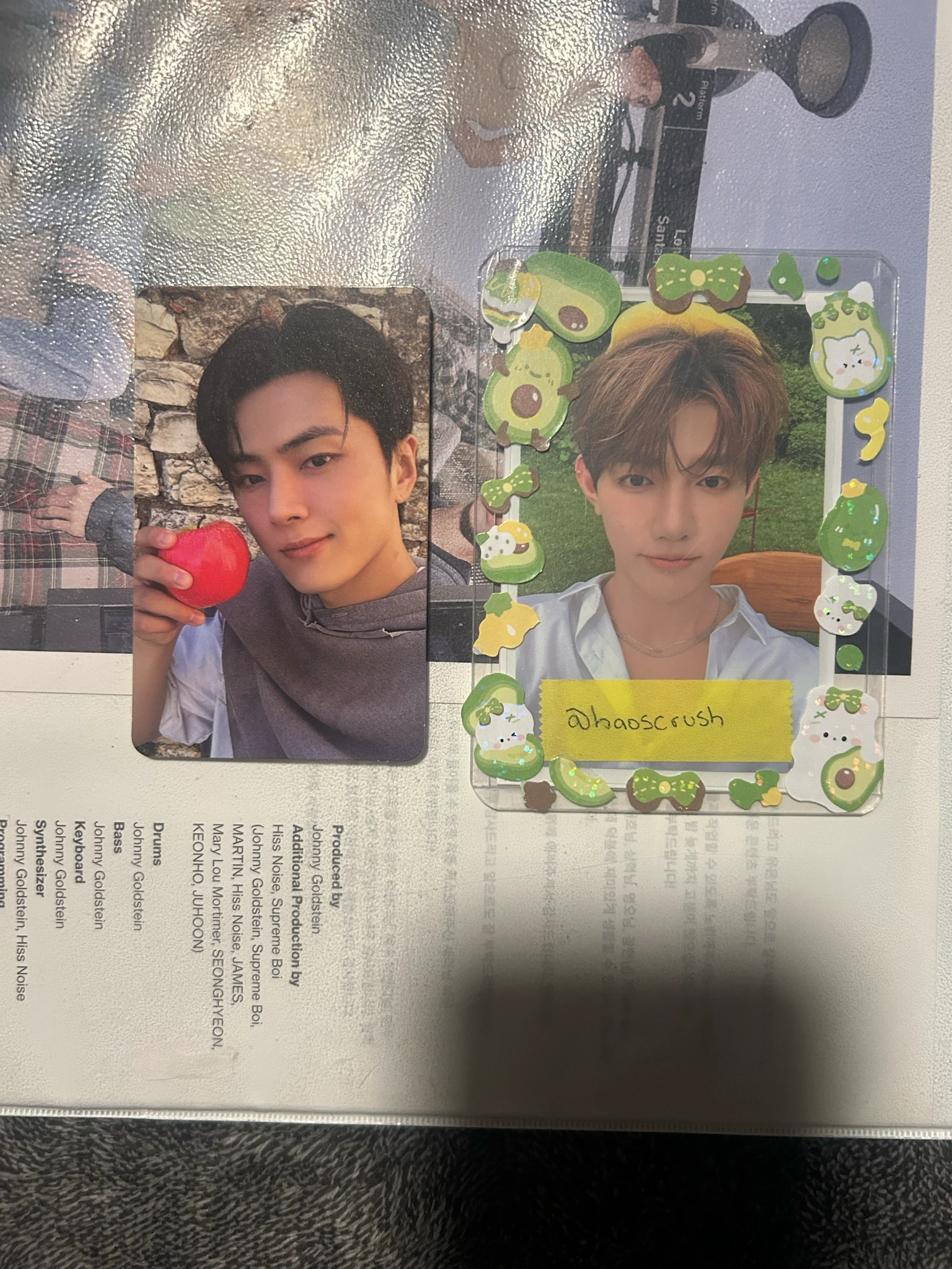 ENHYPEN Jay ENHYPEN - Jay - THE SIN: VANISH Album album photocard korean album fugitives version listing photo 1