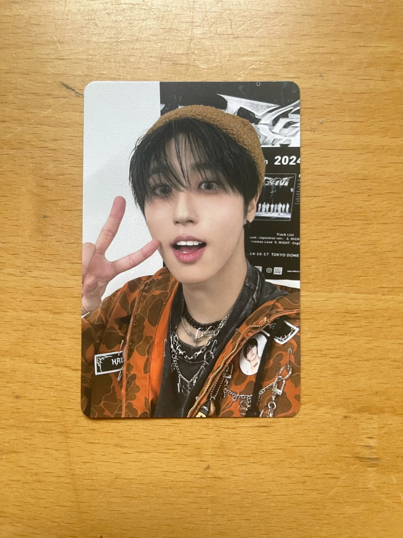 Stray Kids HAN Stray Kids - HAN - World Tour <dominATE JAPAN> LIVE Blu-ray Other pob (pre-order benefit) tower records japan photocard set listing photo 1