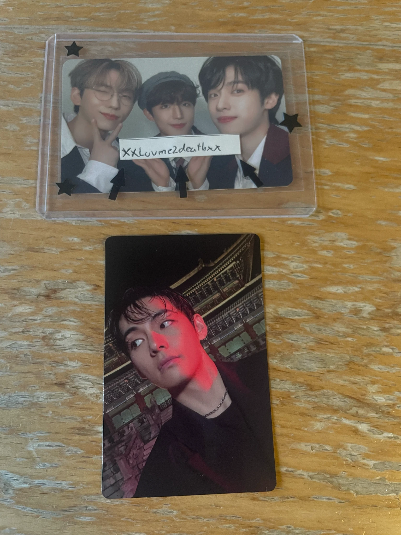 BTS V BTS - V - ARIRANG Album photocard set rooted in korea version target exclusive US/EU exclusive album photocard listing photo 1