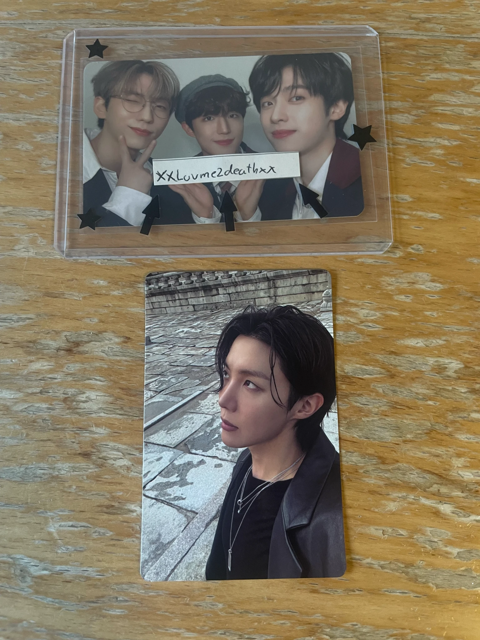 BTS j-hope BTS - j-hope - ARIRANG Album target exclusive photocard set rooted in korea version US/EU exclusive album photocard listing photo 1