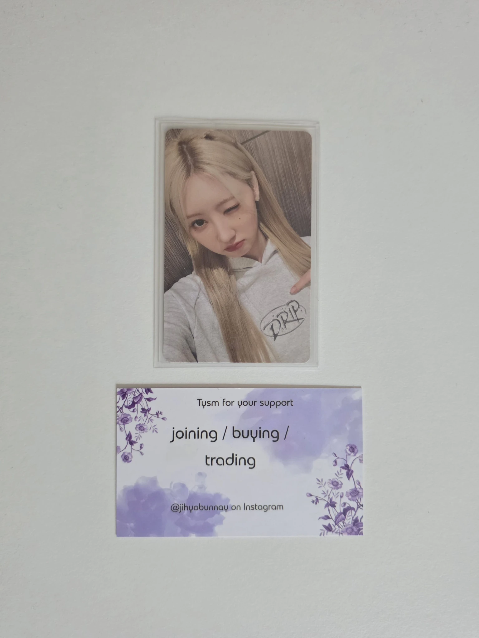 BABYMONSTER Rami BABYMONSTER - Rami - DRIP Album pop-up store trading card japan listing photo 1