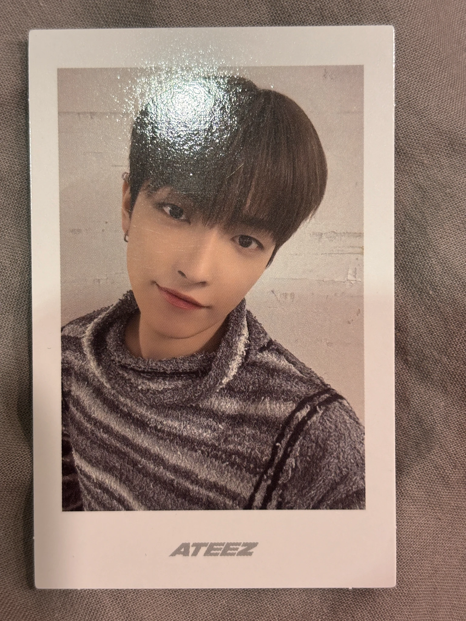 ATEEZ Hongjoong ATEEZ - Hongjoong - Golden Hour : Part.3 Album polaroid poca album listing photo 1